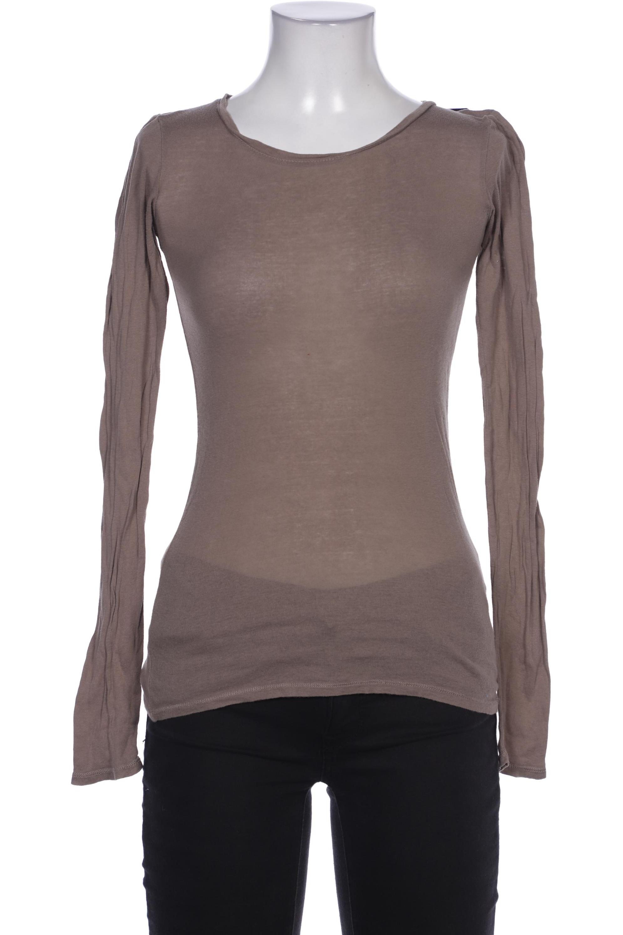 

81 hours Damen Langarmshirt, braun, Gr. 34