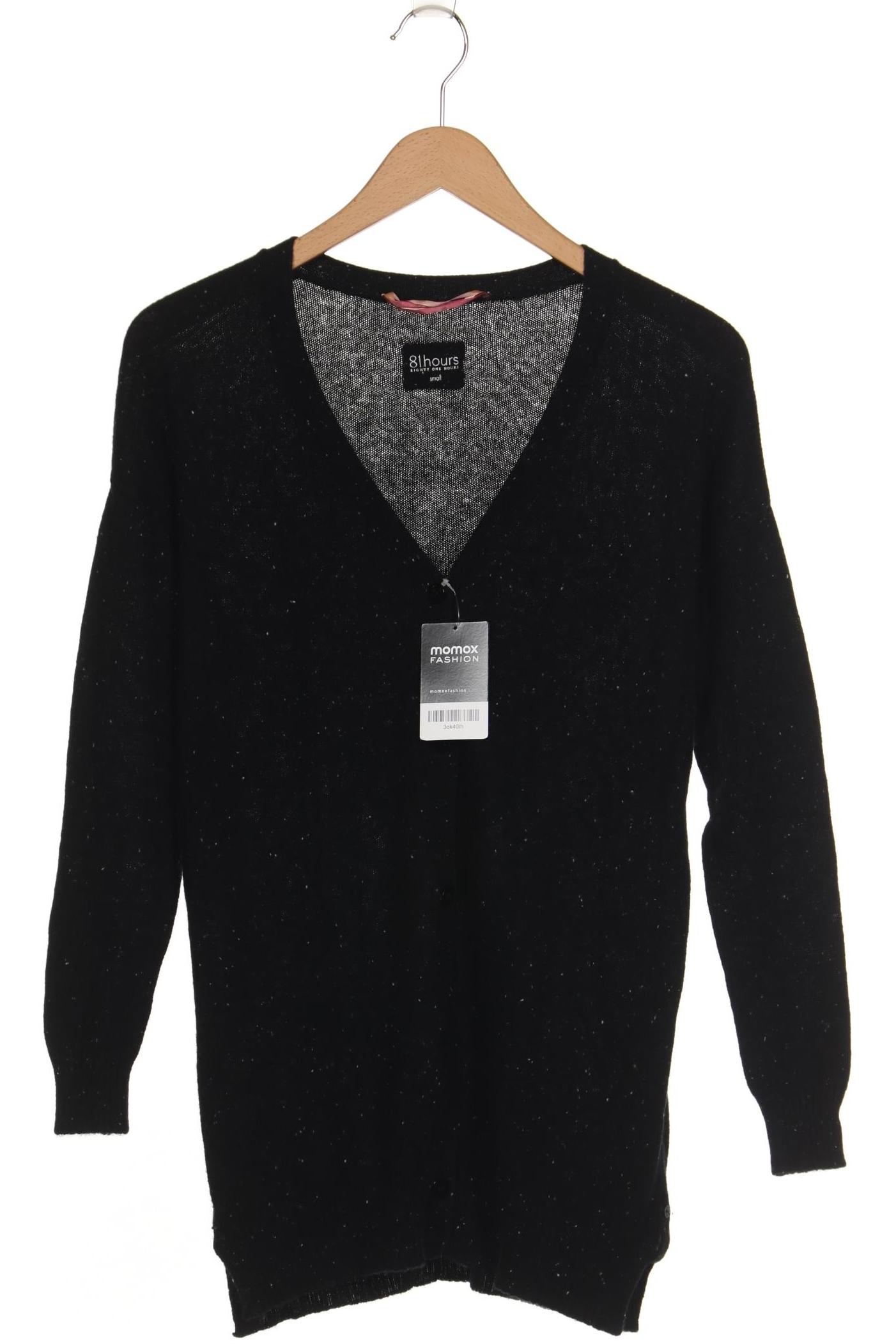 

81 hours Damen Strickjacke, schwarz, Gr. 36