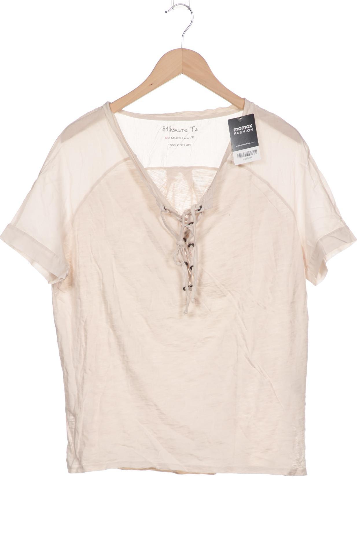 

81 hours Damen T-Shirt, beige, Gr. 36