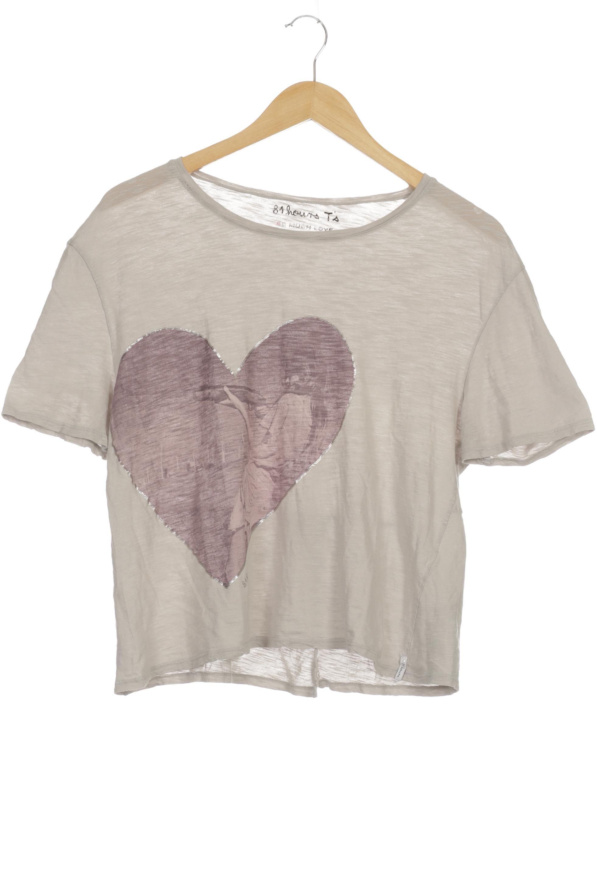 

81 hours Damen T-Shirt, silber, Gr.