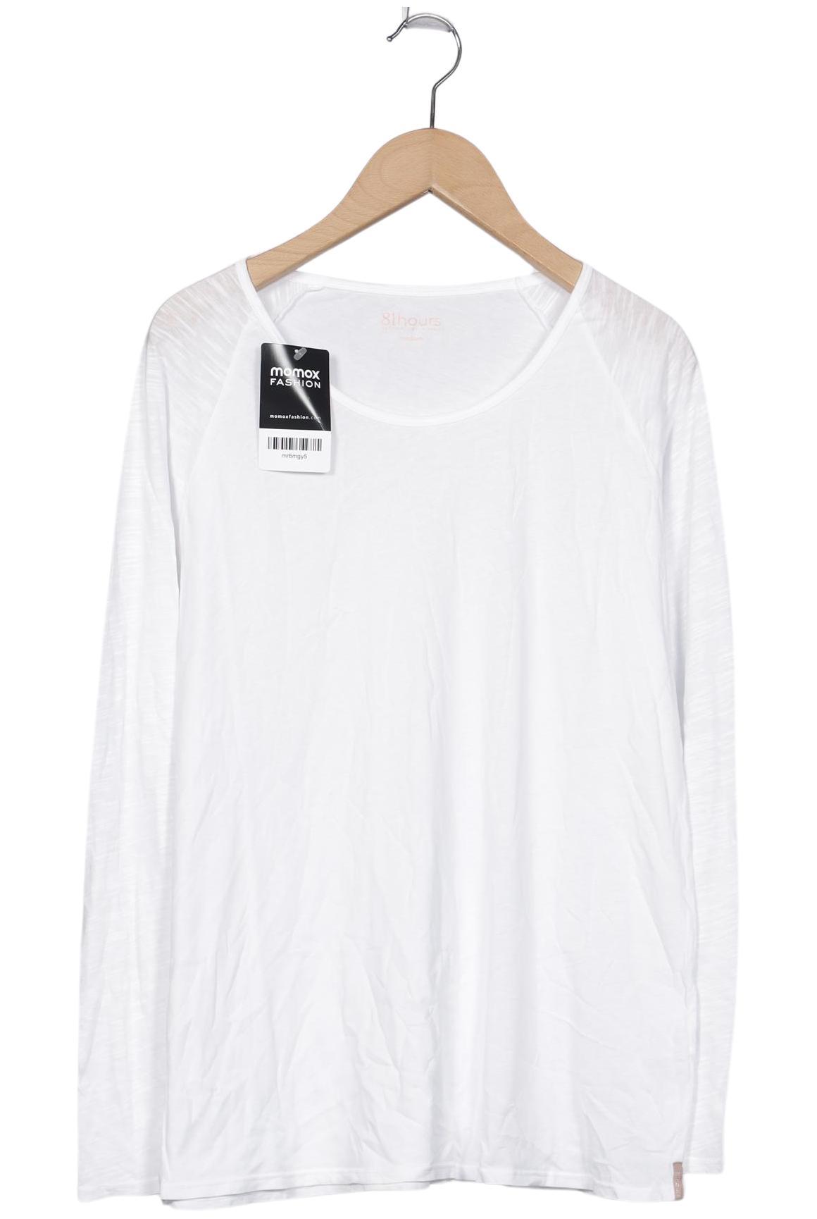 

81 hours Damen Langarmshirt, weiß, Gr. 38