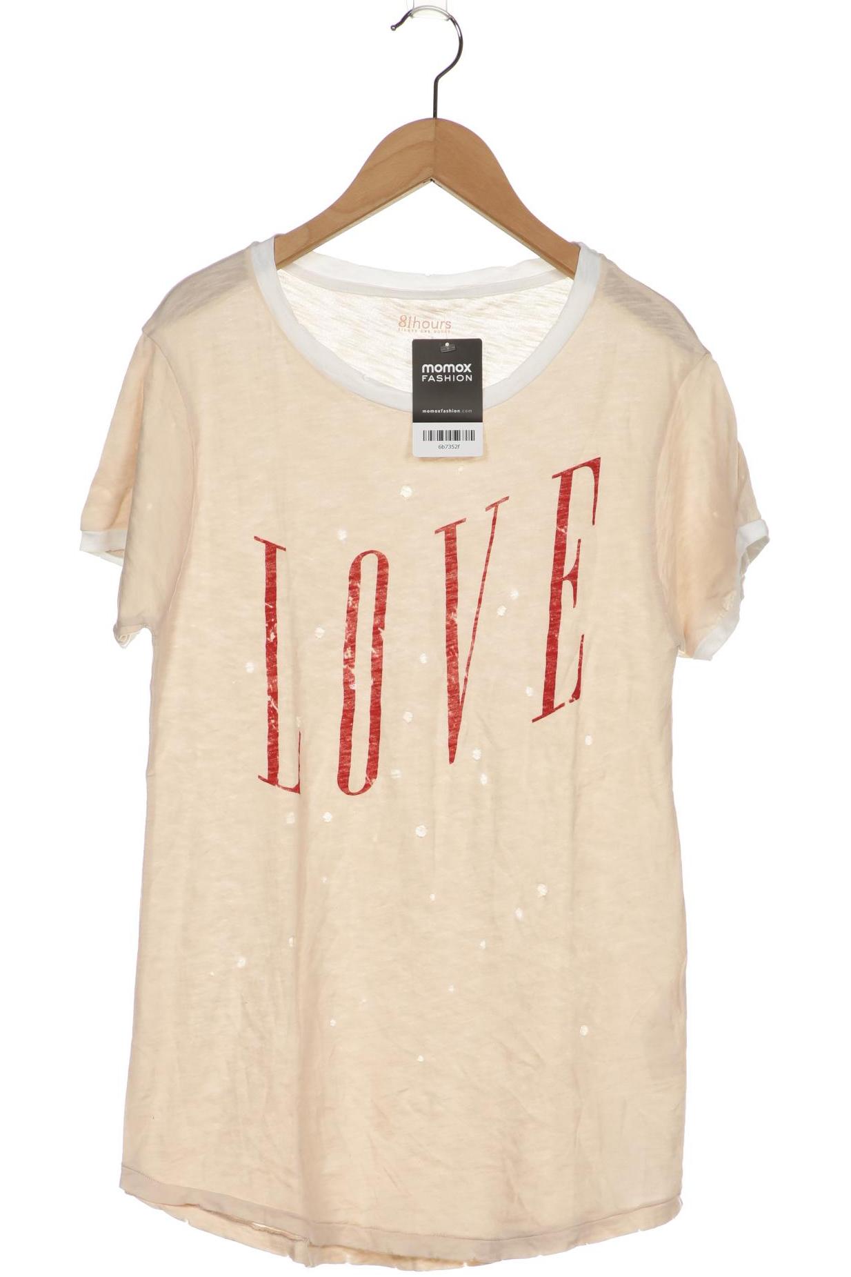 

81 hours Damen T-Shirt, beige, Gr. 34