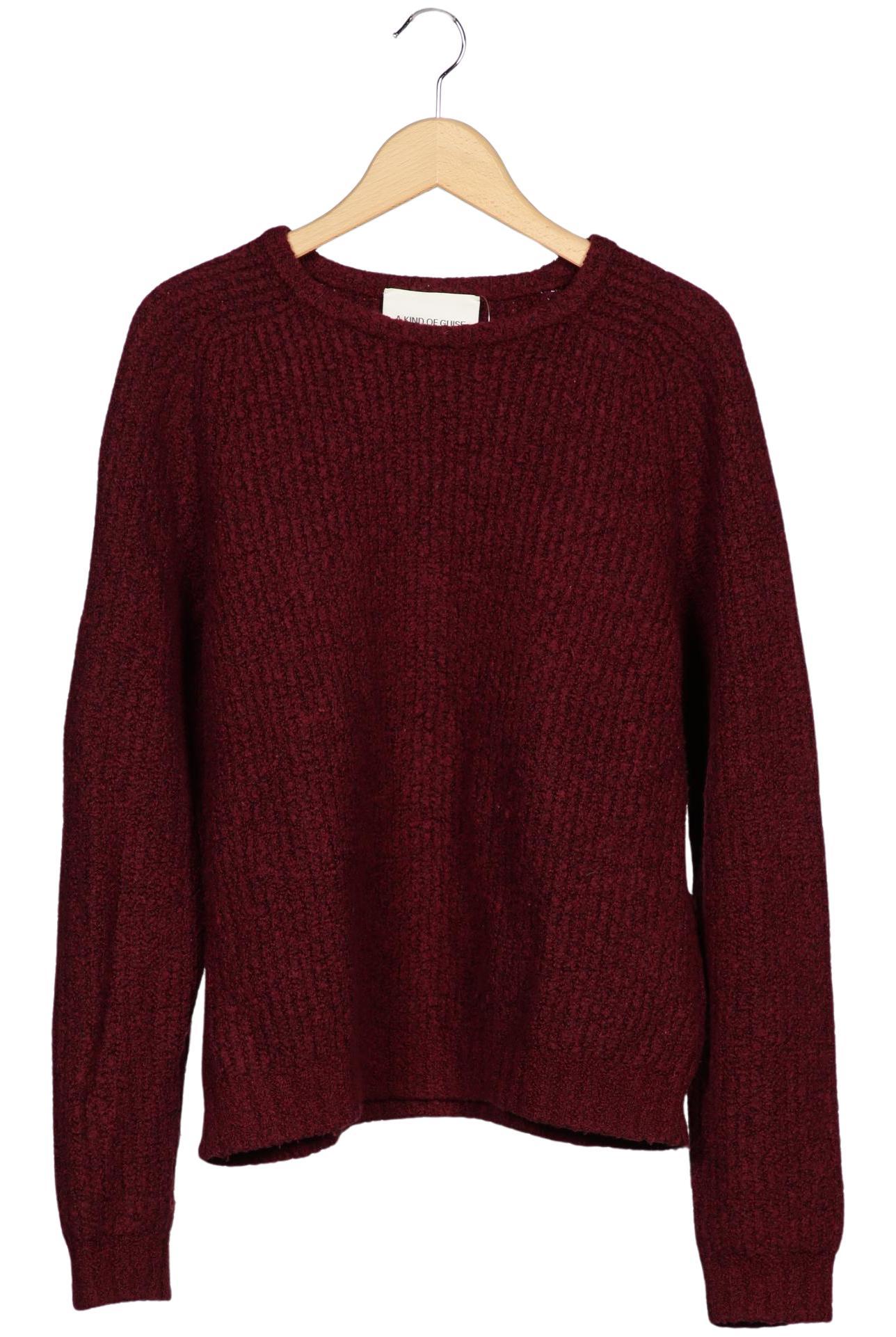 

A Kind of Guise Herren Pullover, bordeaux, Gr. 52