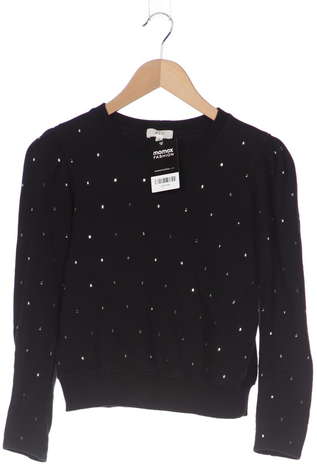 

A.l.c. Damen Sweatshirt, schwarz, Gr. 34