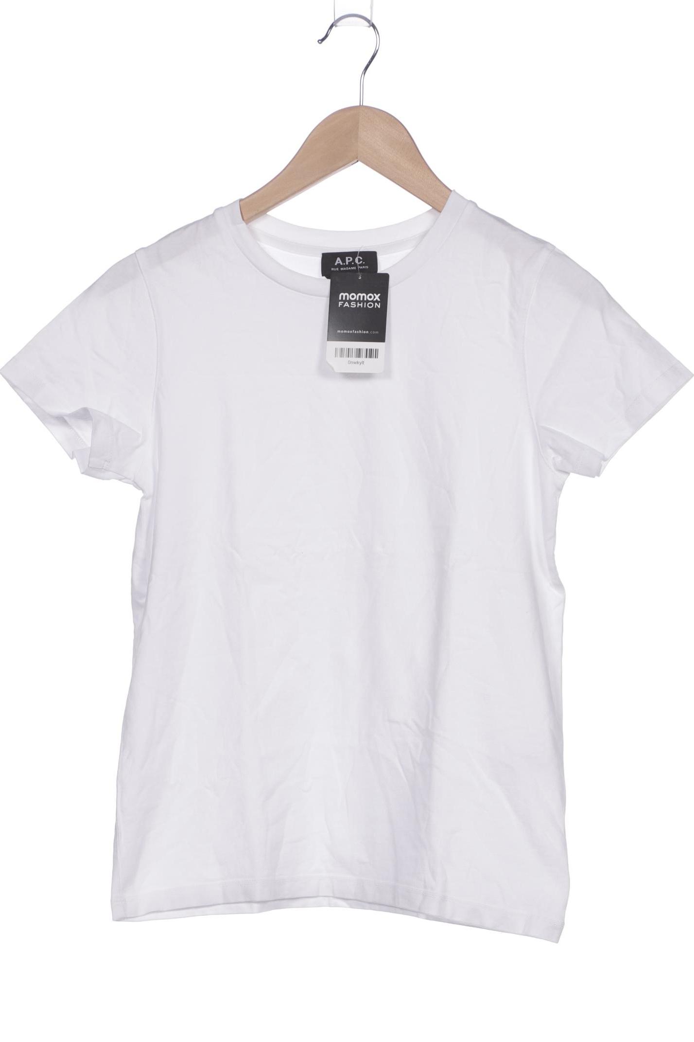 

A.p.c. Damen T-Shirt, weiß, Gr. 36
