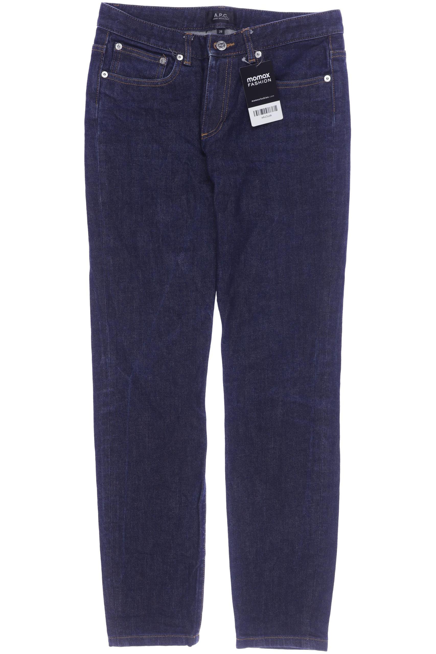 

A.p.c. Damen Jeans, marineblau, Gr. 28