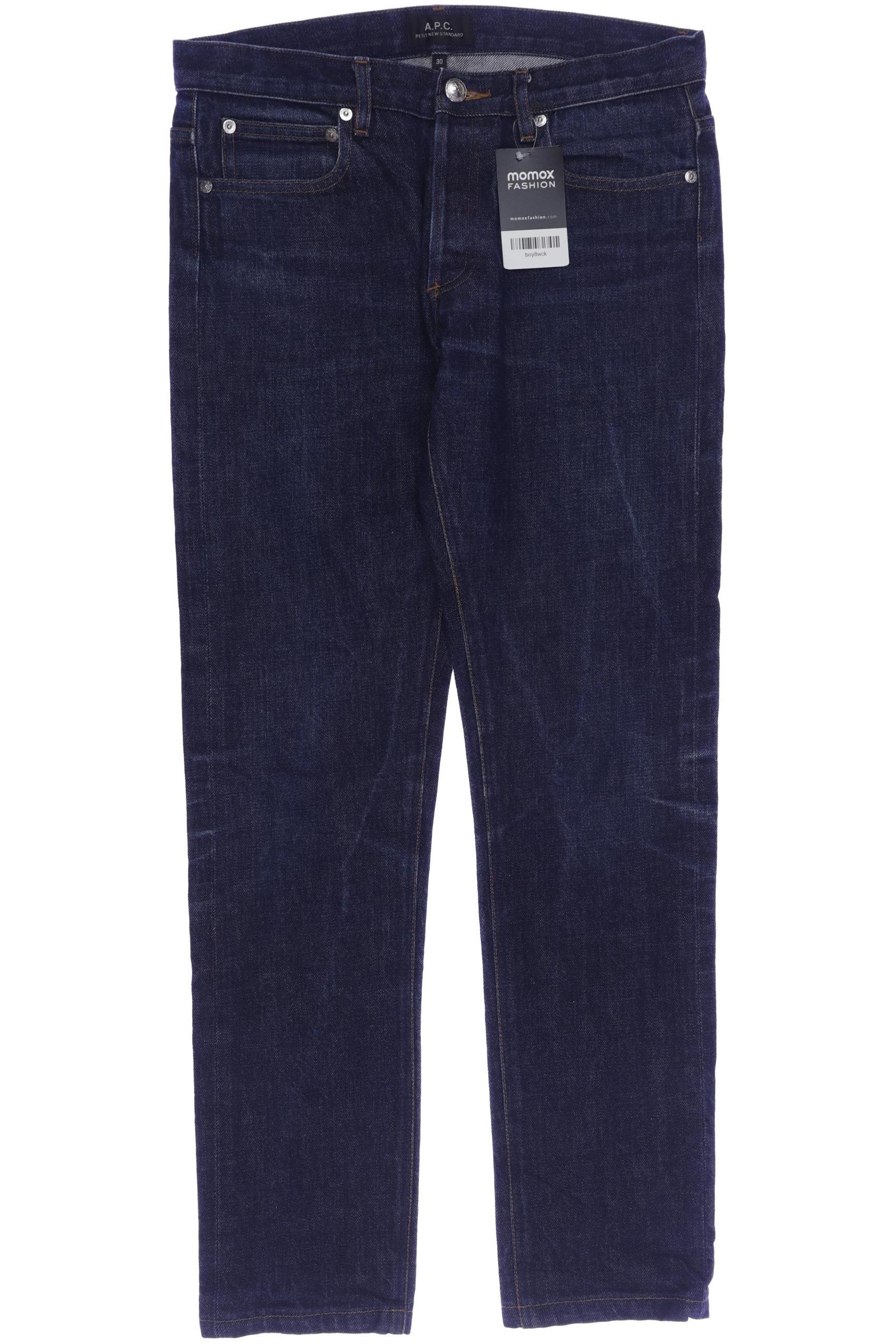 

A.p.c. Damen Jeans, marineblau, Gr. 30