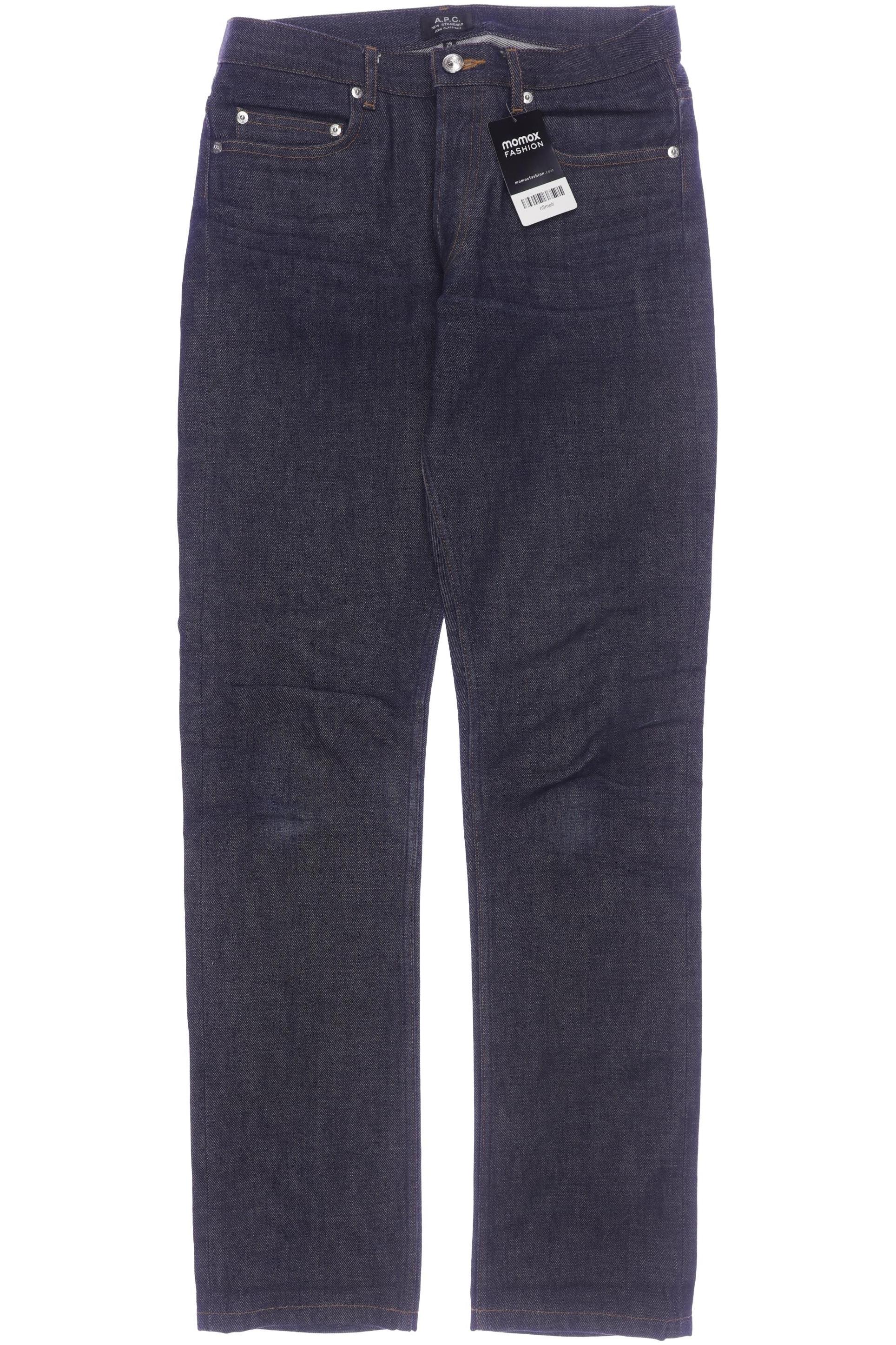 

A.p.c. Herren Jeans, marineblau, Gr. 28