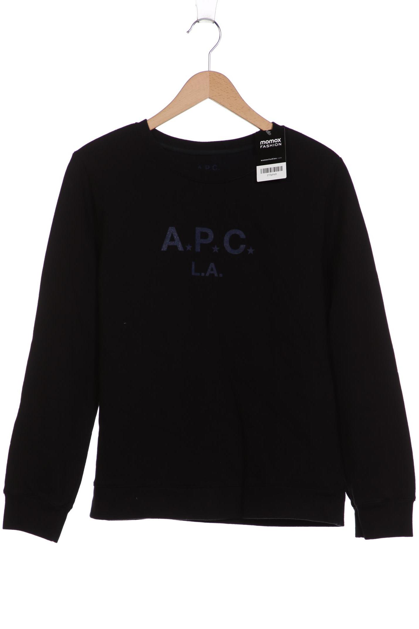 

A.p.c. Damen Sweatshirt, schwarz, Gr. 42