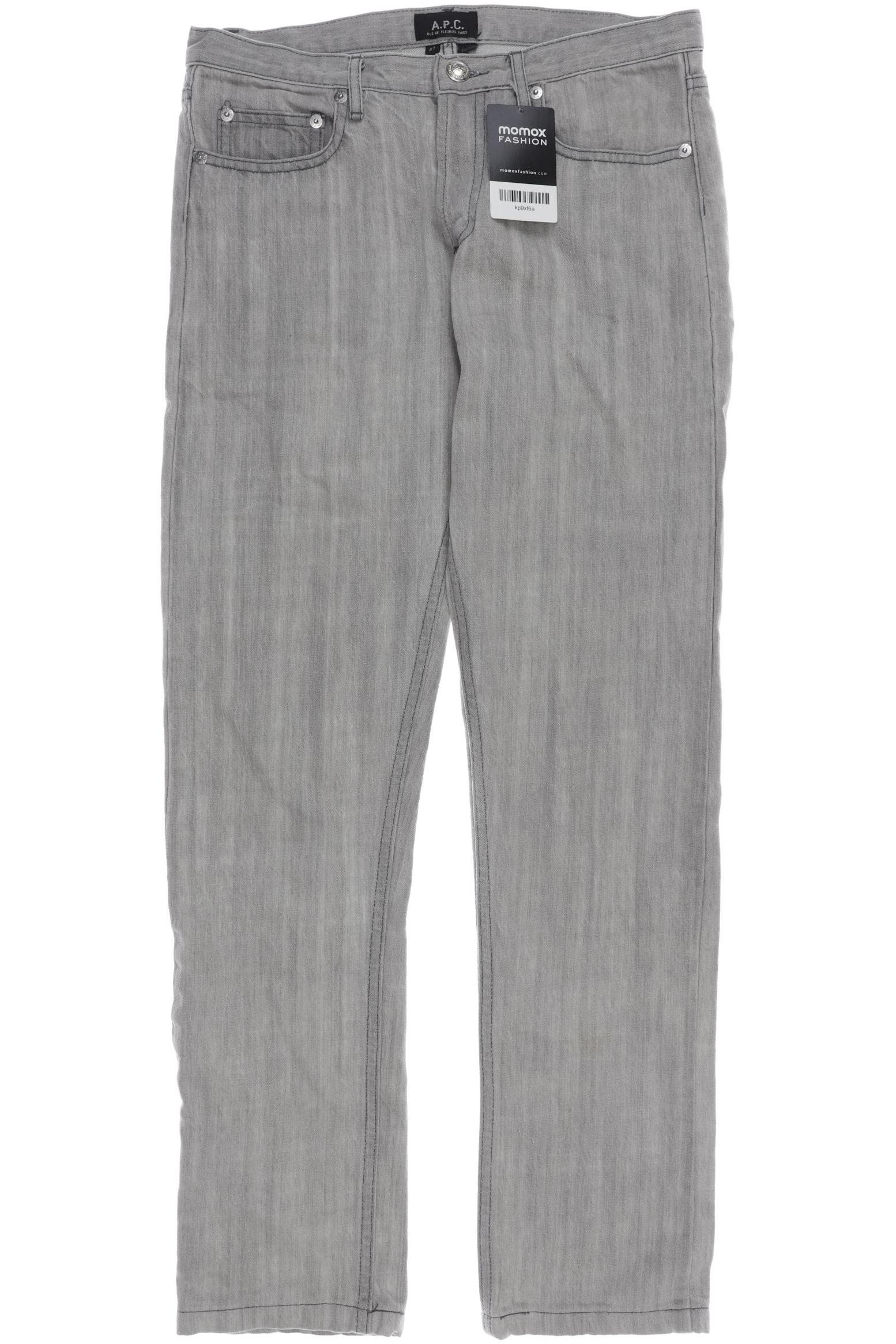 

A.p.c. Damen Jeans, grau, Gr. 27