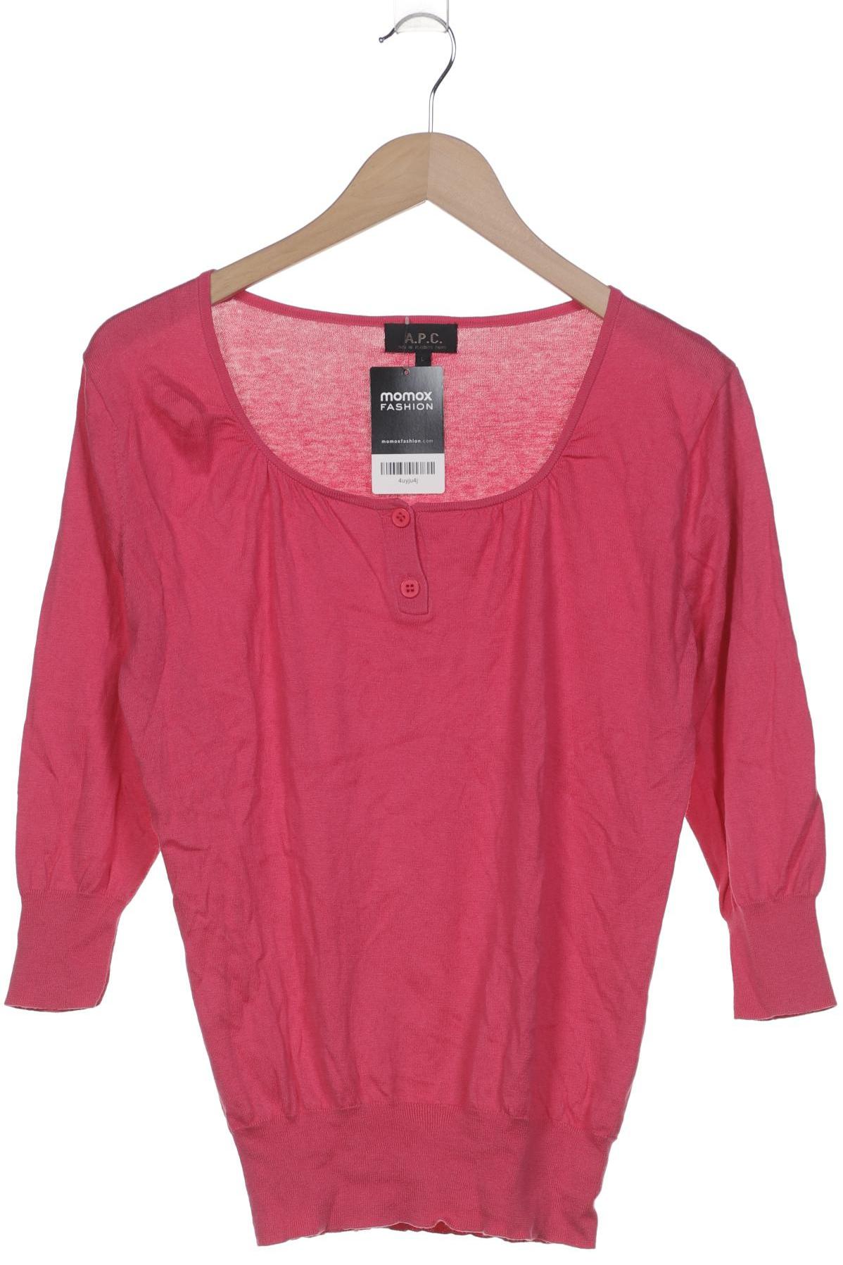 

A.p.c. Damen Pullover, pink, Gr. 42