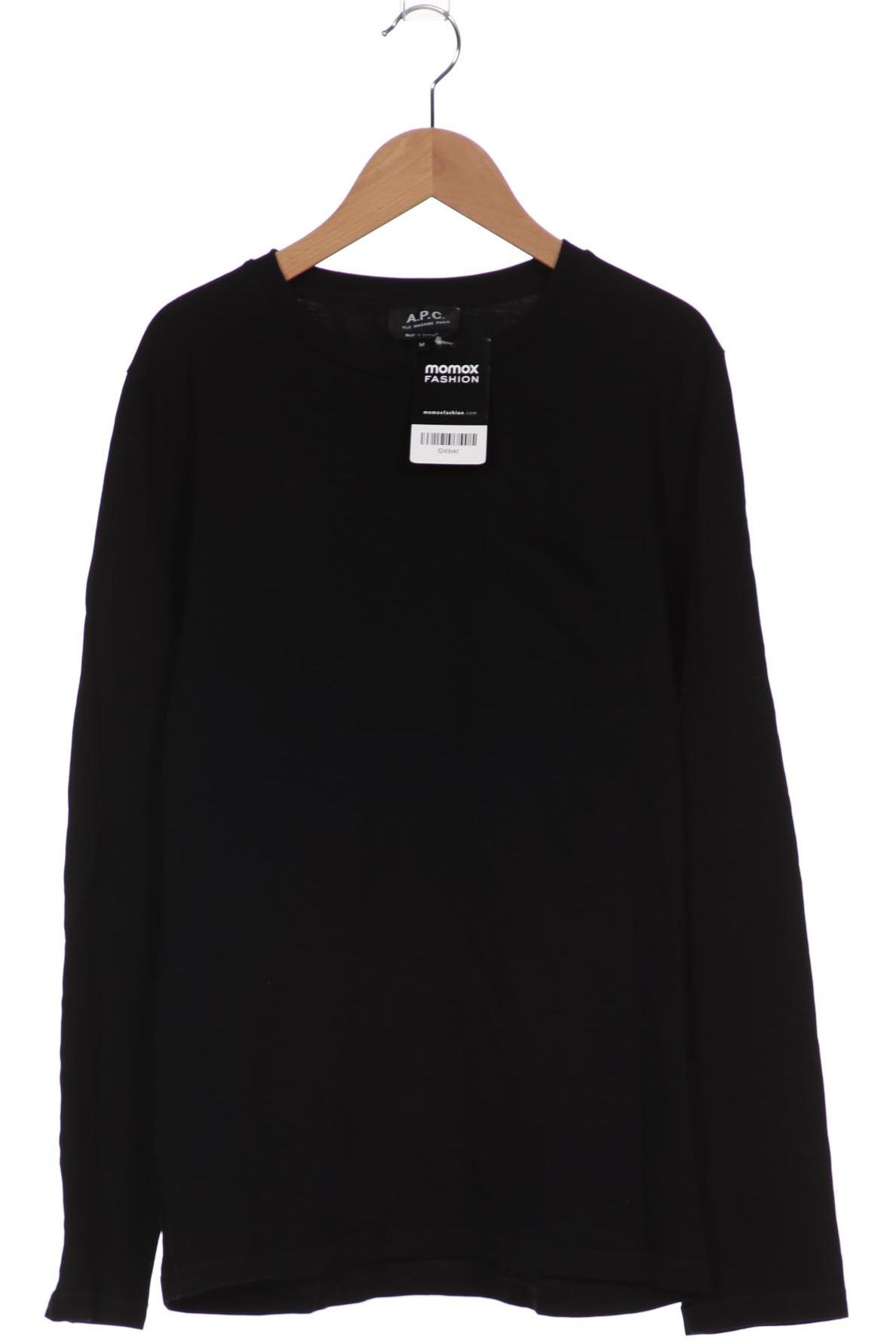 

A.p.c. Herren Langarmshirt, schwarz, Gr. 48
