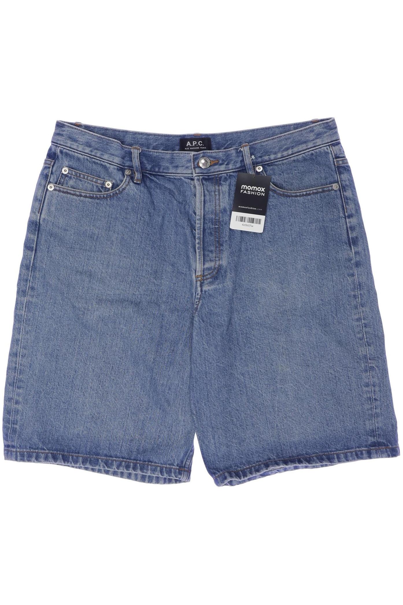 

A.p.c. Herren Shorts, blau, Gr. 52