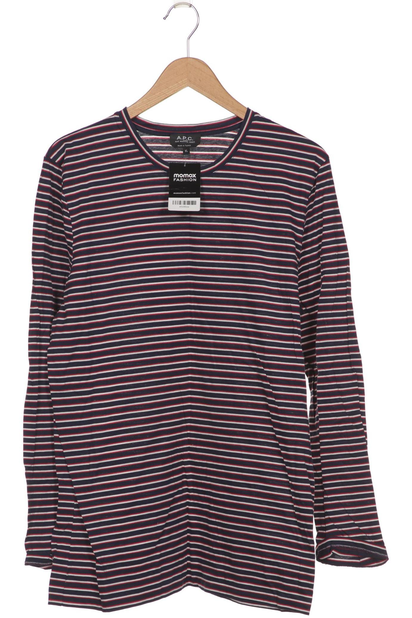 

A.p.c. Damen Langarmshirt, marineblau, Gr. 44