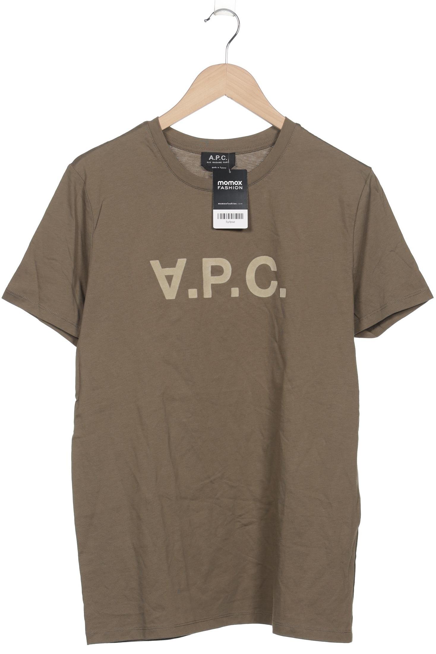 

A.p.c. Herren T-Shirt, grün, Gr. 52
