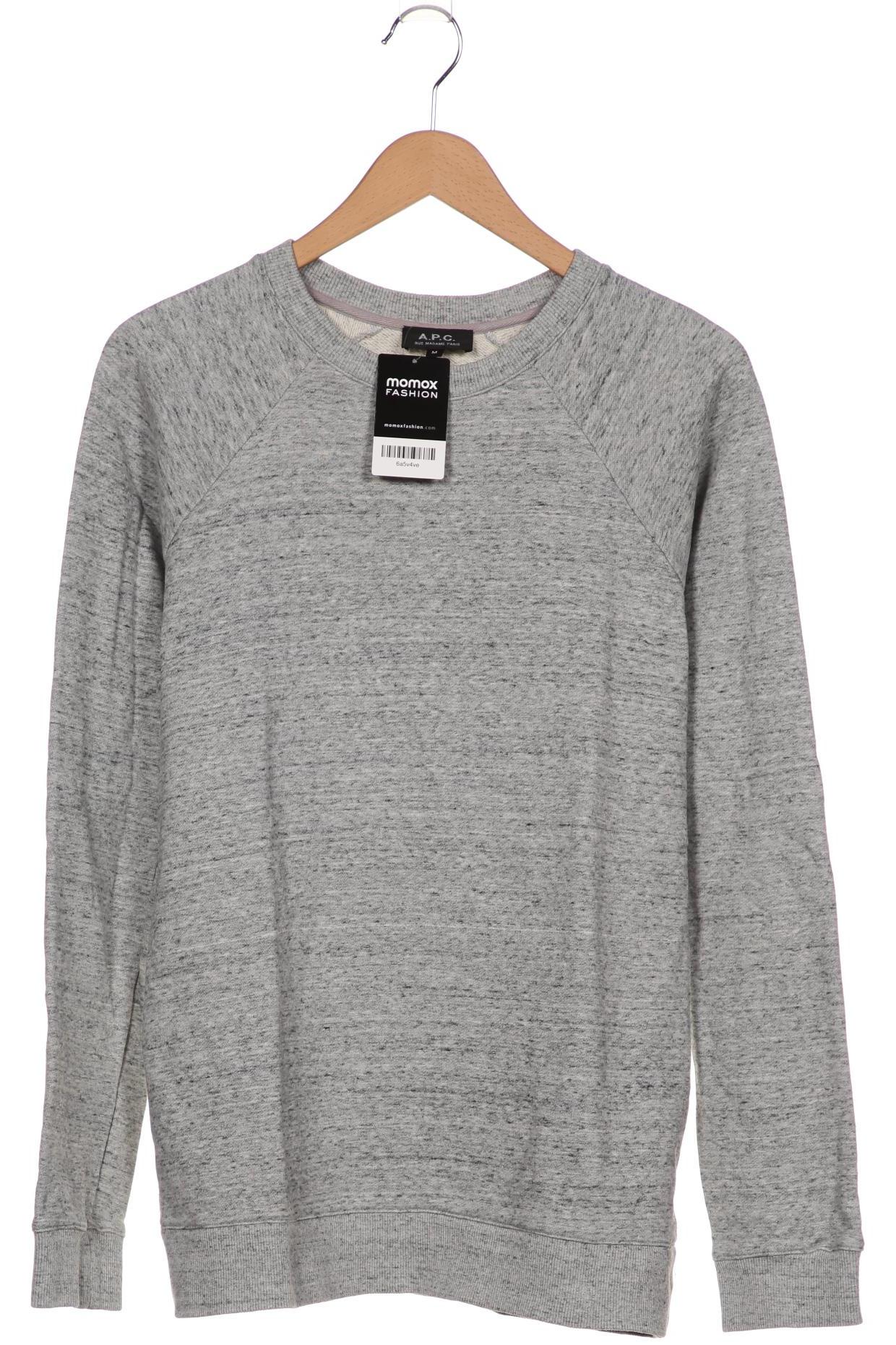 

A.p.c. Herren Sweatshirt, grau, Gr. 48