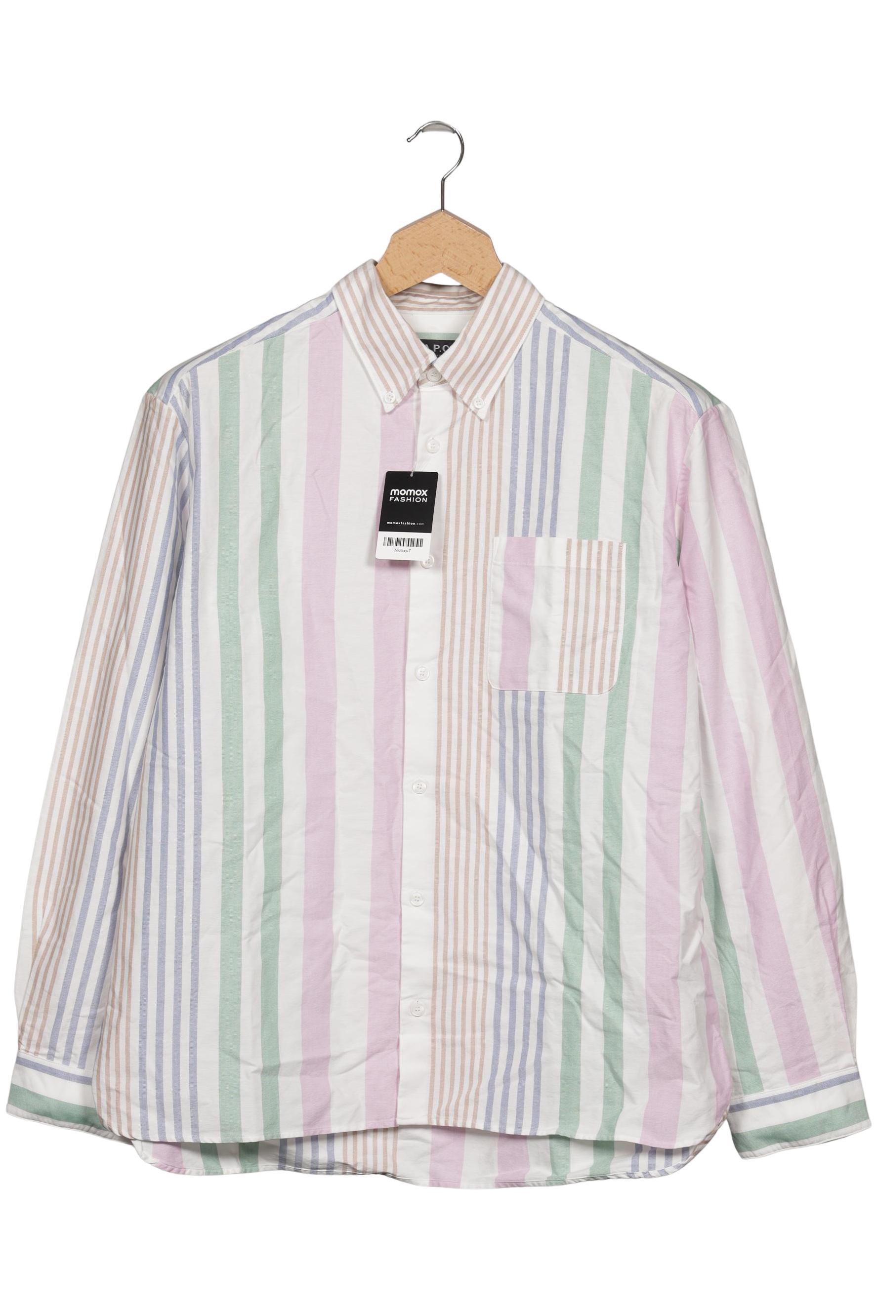 

A.p.c. Herren Hemd, mehrfarbig, Gr. 56