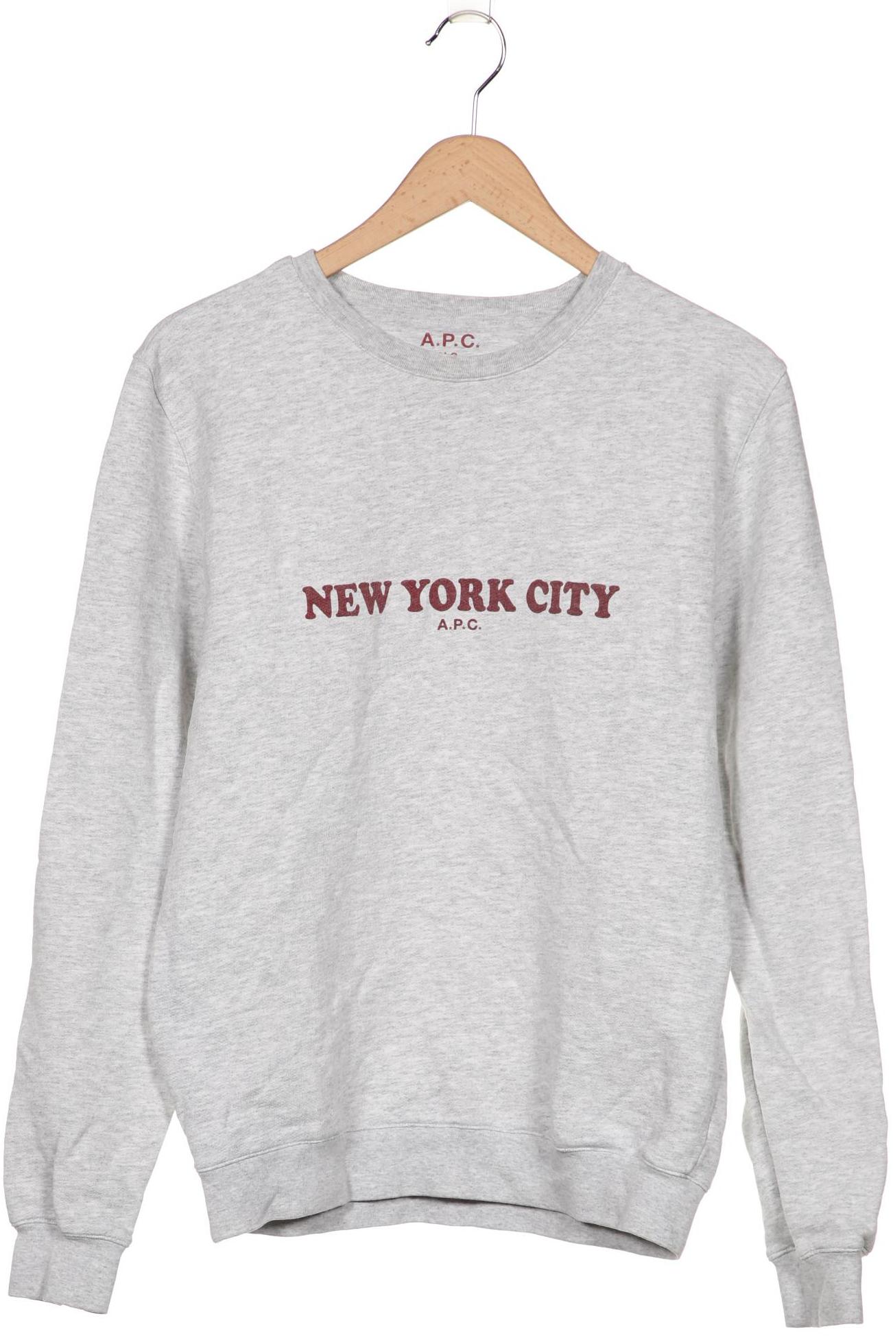 

A.p.c. Herren Sweatshirt, grau, Gr. 46