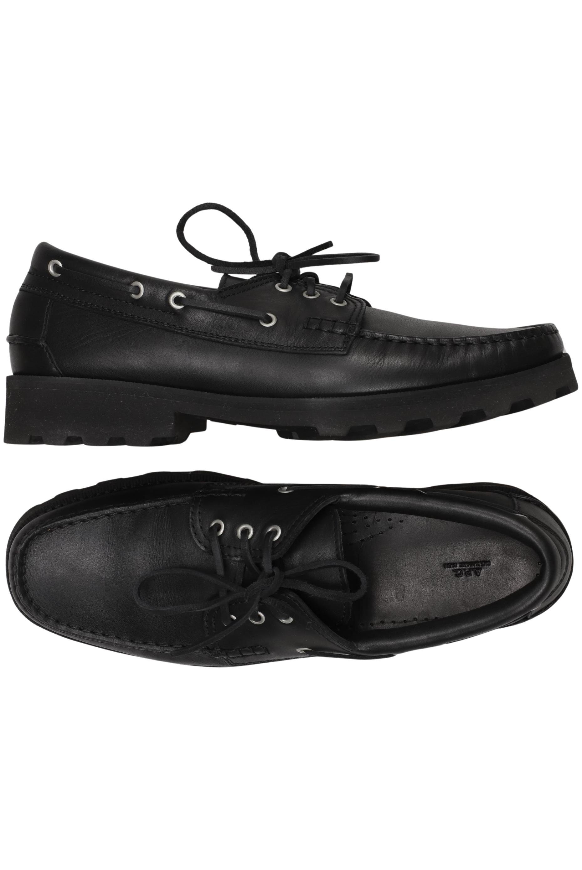 

A.p.c. Herren Halbschuh, schwarz, Gr. 44