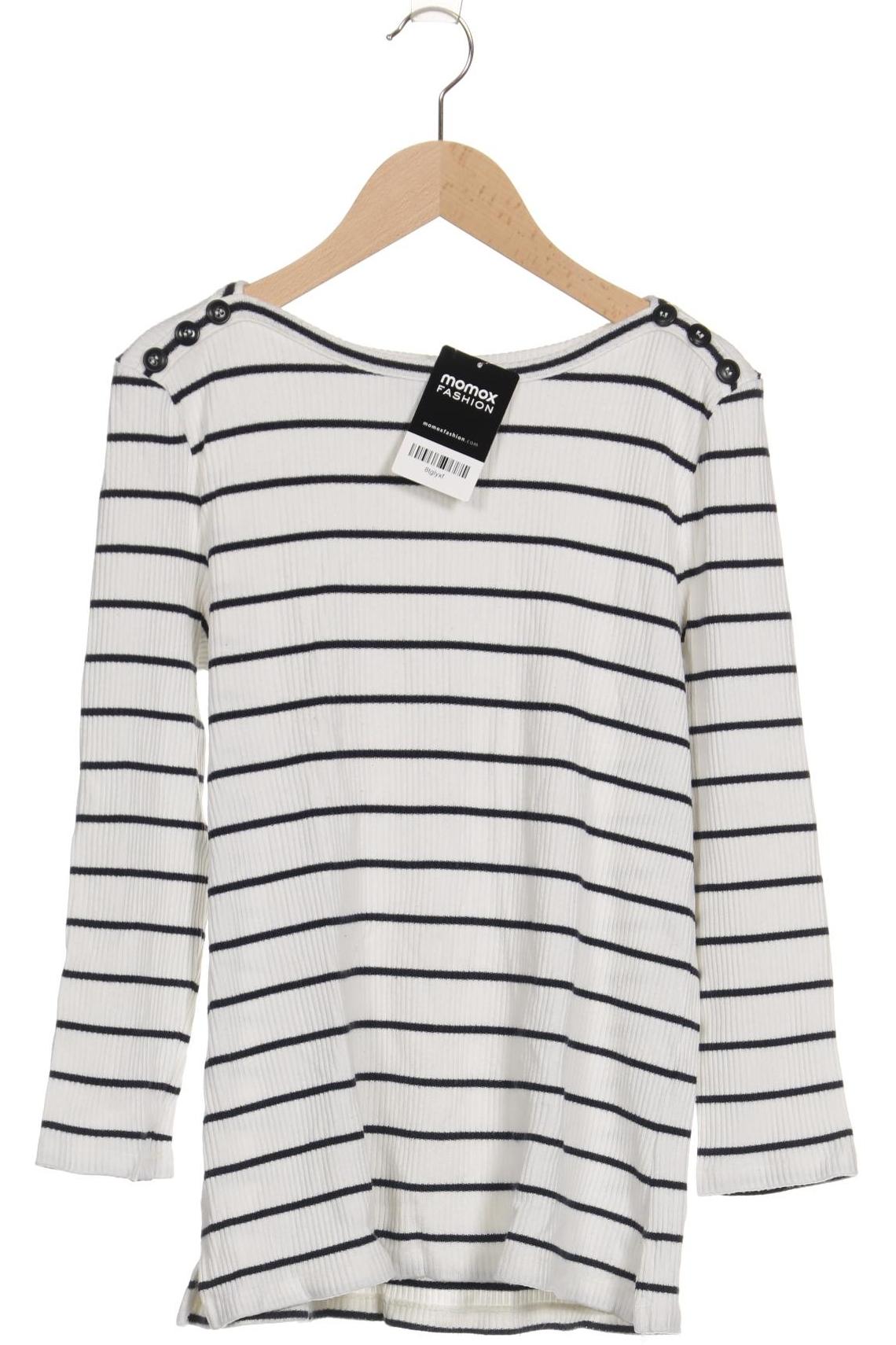 

A.p.c. Damen Langarmshirt, weiß, Gr. 36