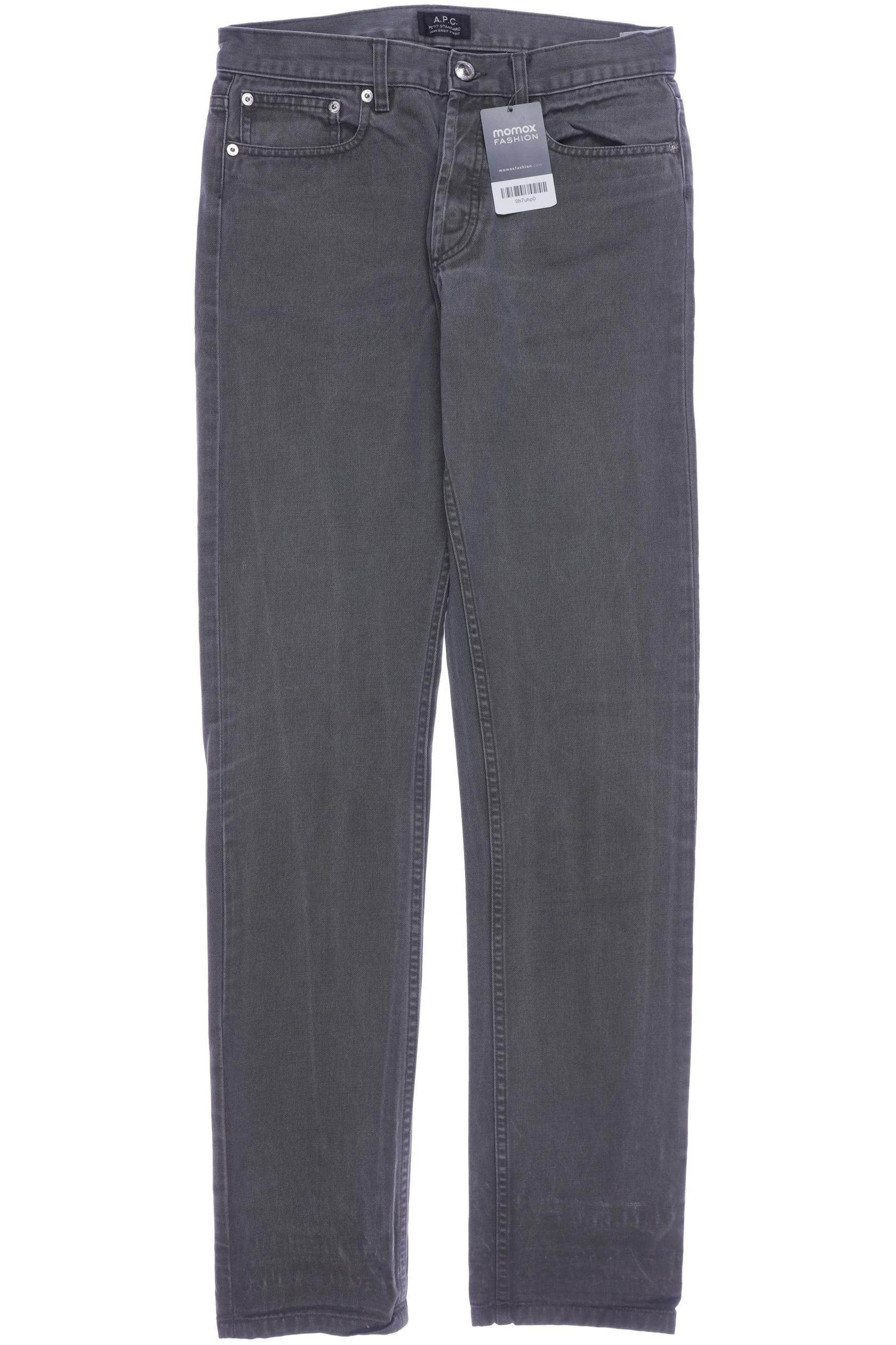 

A.p.c. Damen Jeans, grau, Gr. 28