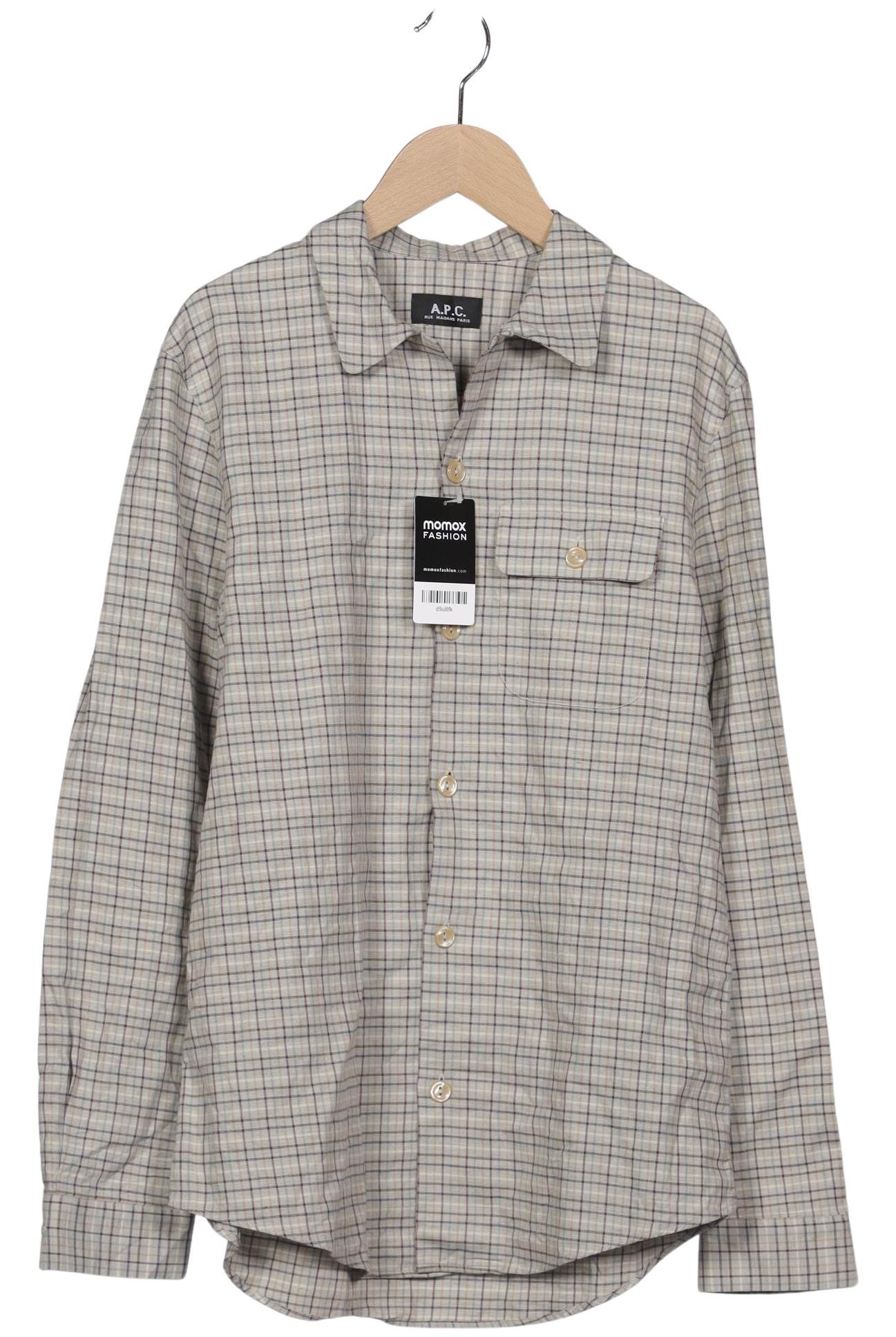 

A.p.c. Herren Hemd, beige, Gr. 46
