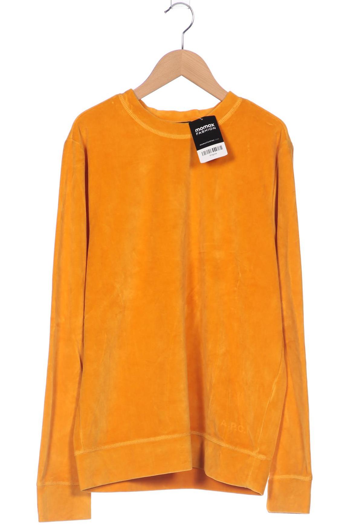 

A.p.c. Damen Sweatshirt, gelb, Gr. 36