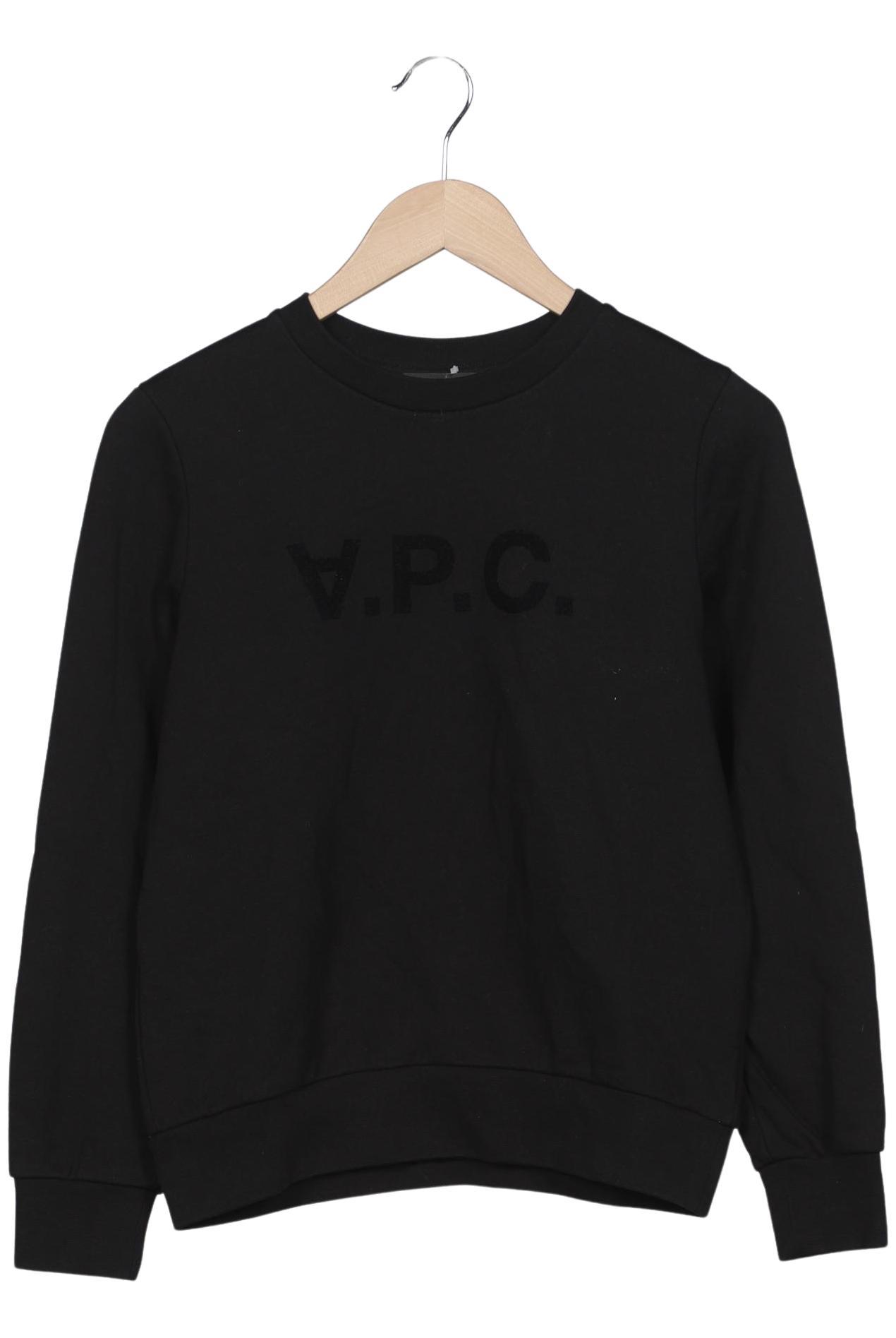 

A.p.c. Damen Sweatshirt, schwarz, Gr. 36
