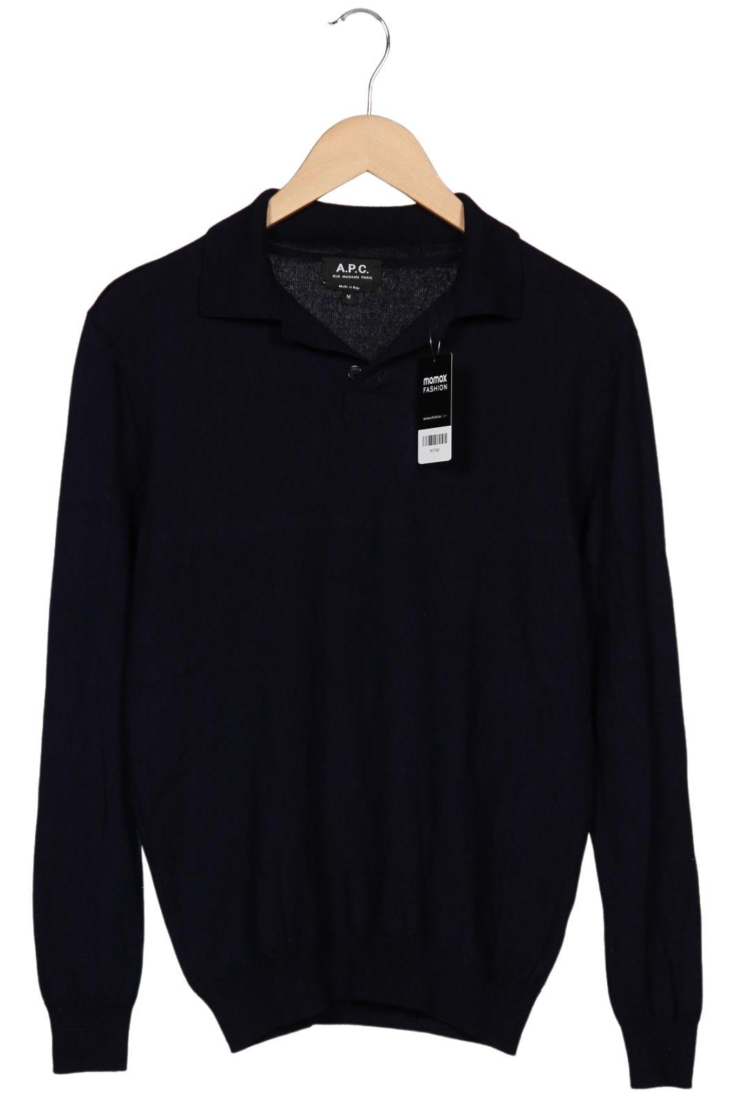

A.p.c. Herren Pullover, marineblau, Gr. 48