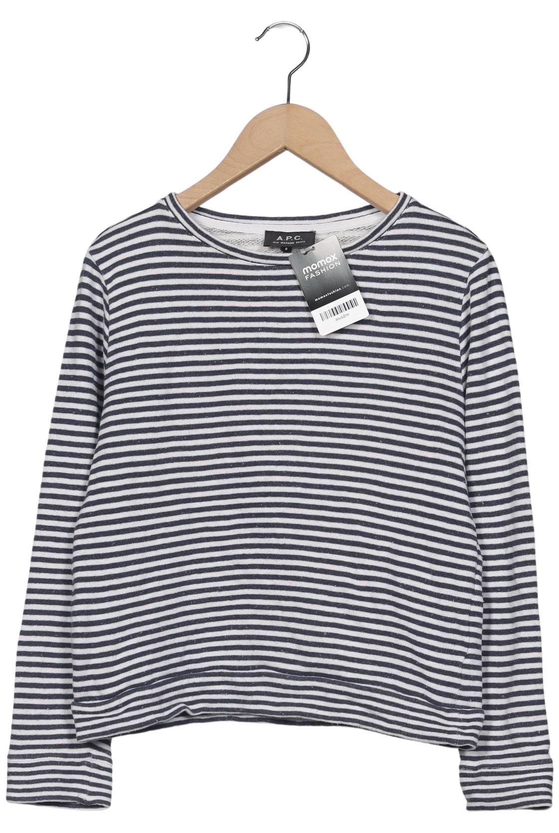 

A.p.c. Damen Sweatshirt, marineblau, Gr. 36