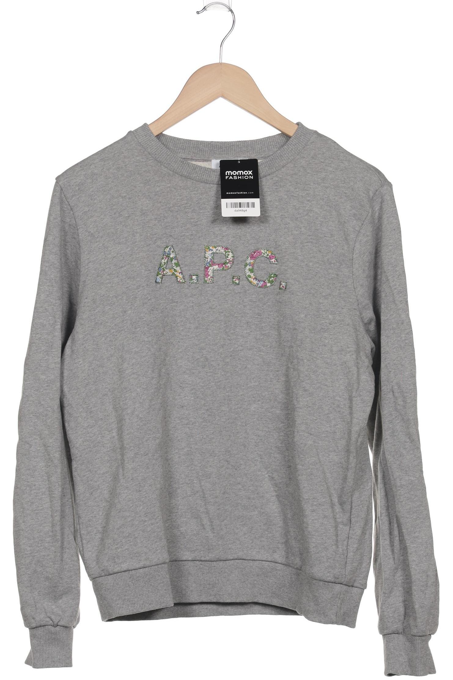 

A.p.c. Damen Sweatshirt, grau, Gr. 38