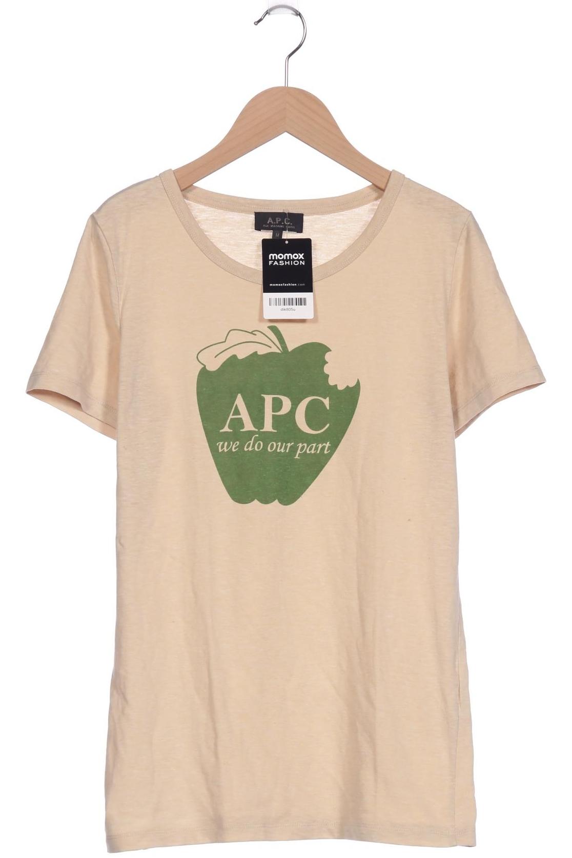 

A.p.c. Damen T-Shirt, beige, Gr. 38