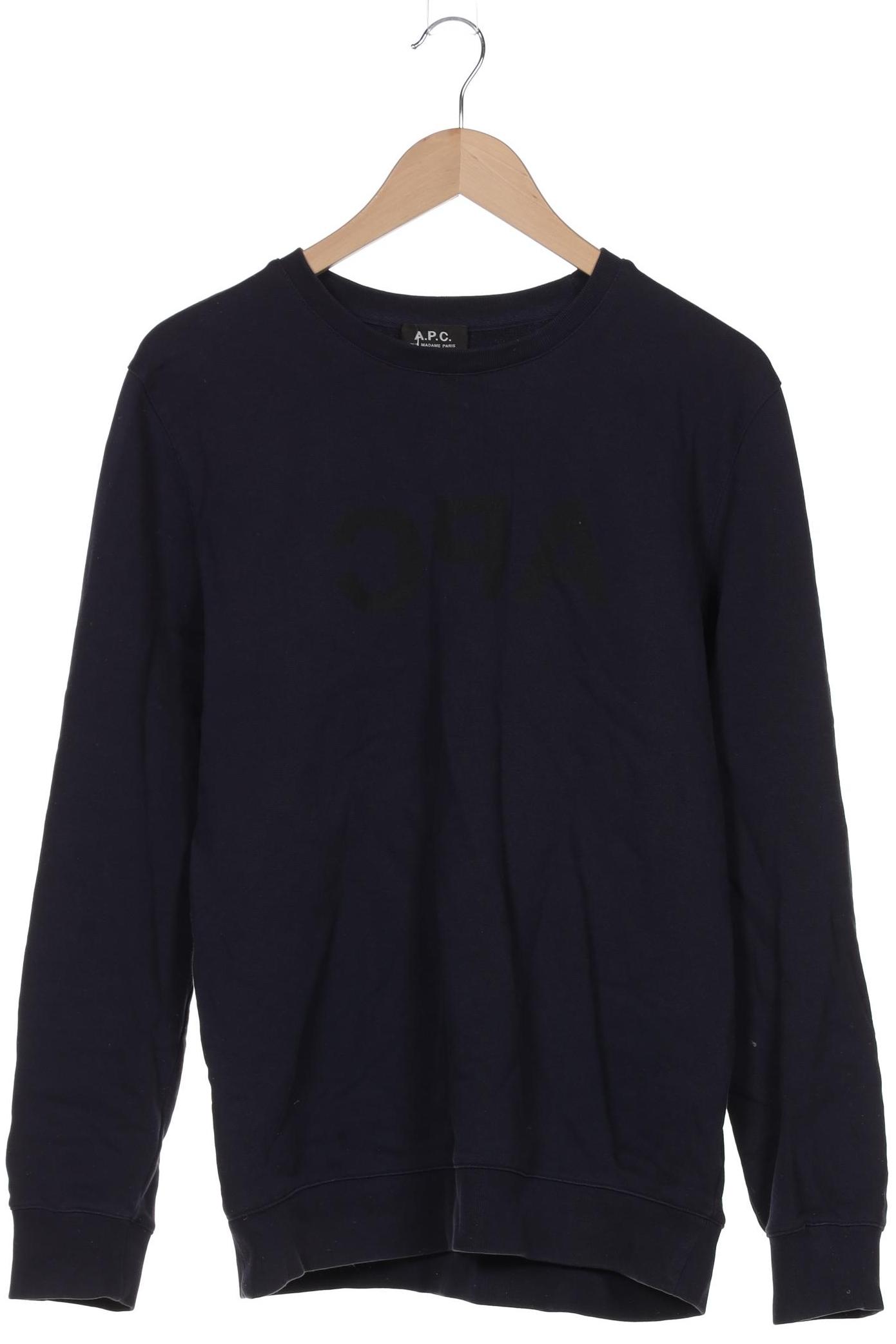 

A.p.c. Herren Sweatshirt, marineblau, Gr. 54