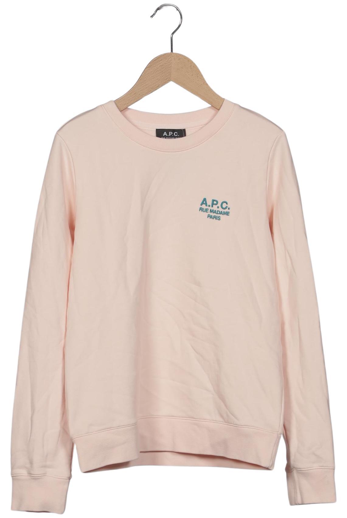 

A.p.c. Damen Sweatshirt, pink, Gr. 38