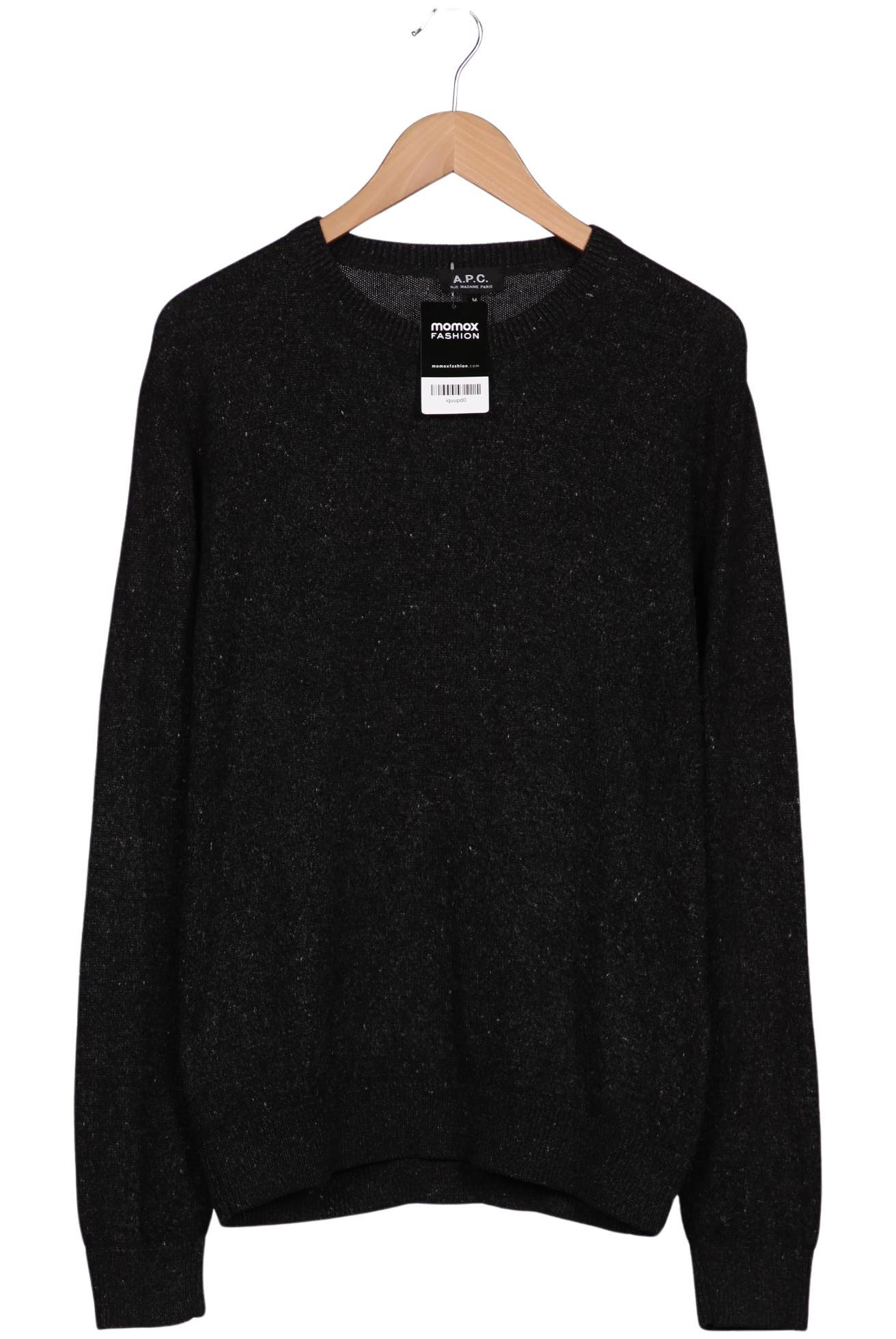 

A.p.c. Herren Pullover, schwarz, Gr. 48
