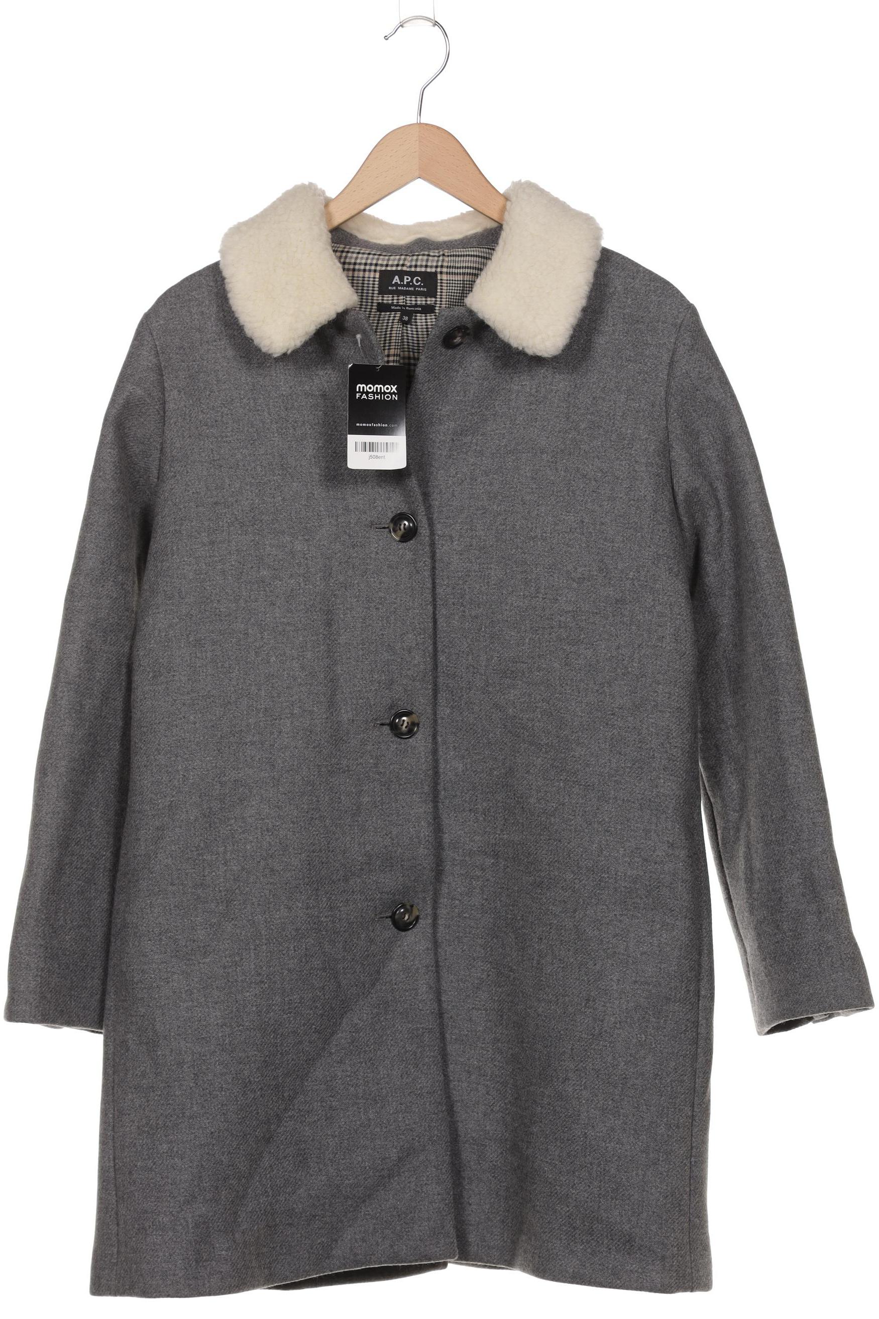 

A.p.c. Damen Mantel, grau, Gr. 38
