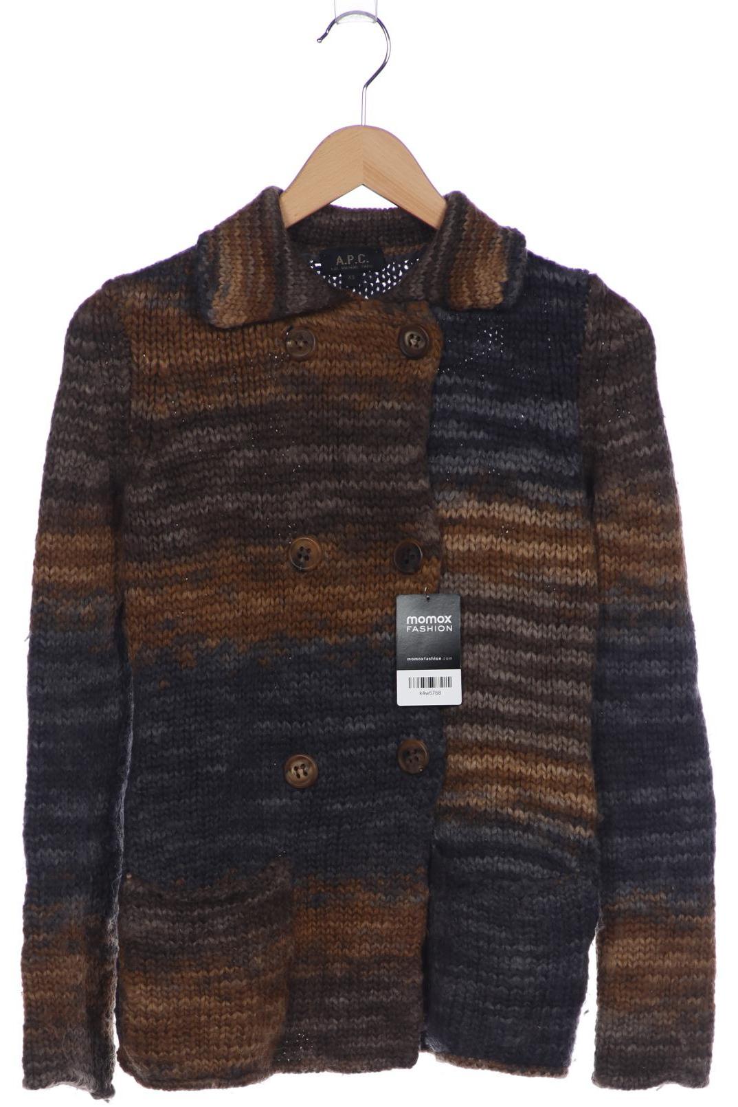 

A.p.c. Damen Strickjacke, braun, Gr. 34