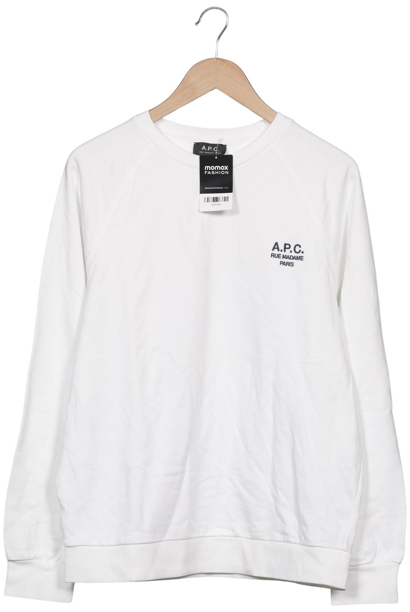 

A.p.c. Damen Sweatshirt, weiß, Gr. 44