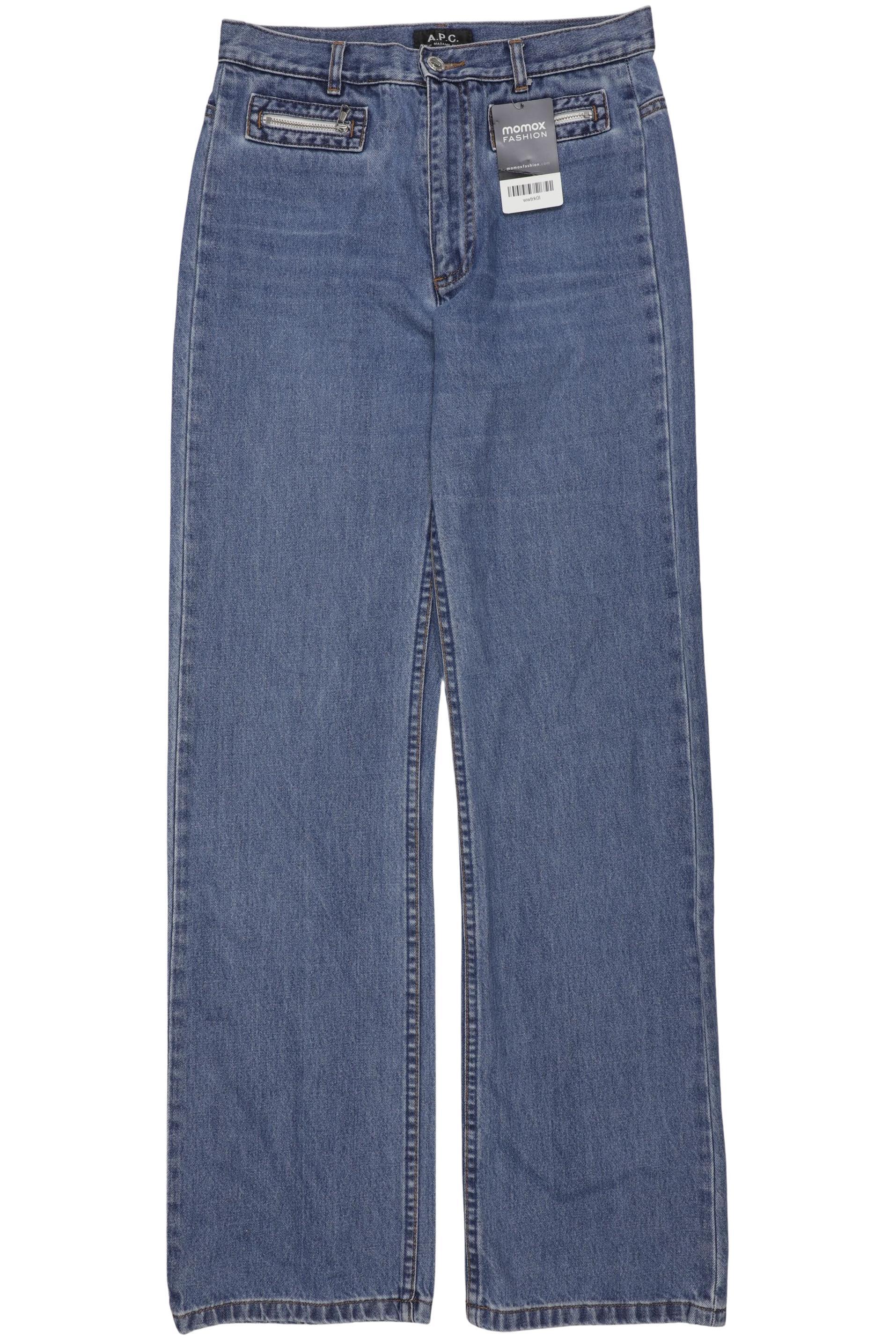 

A.p.c. Damen Jeans, blau, Gr. 28