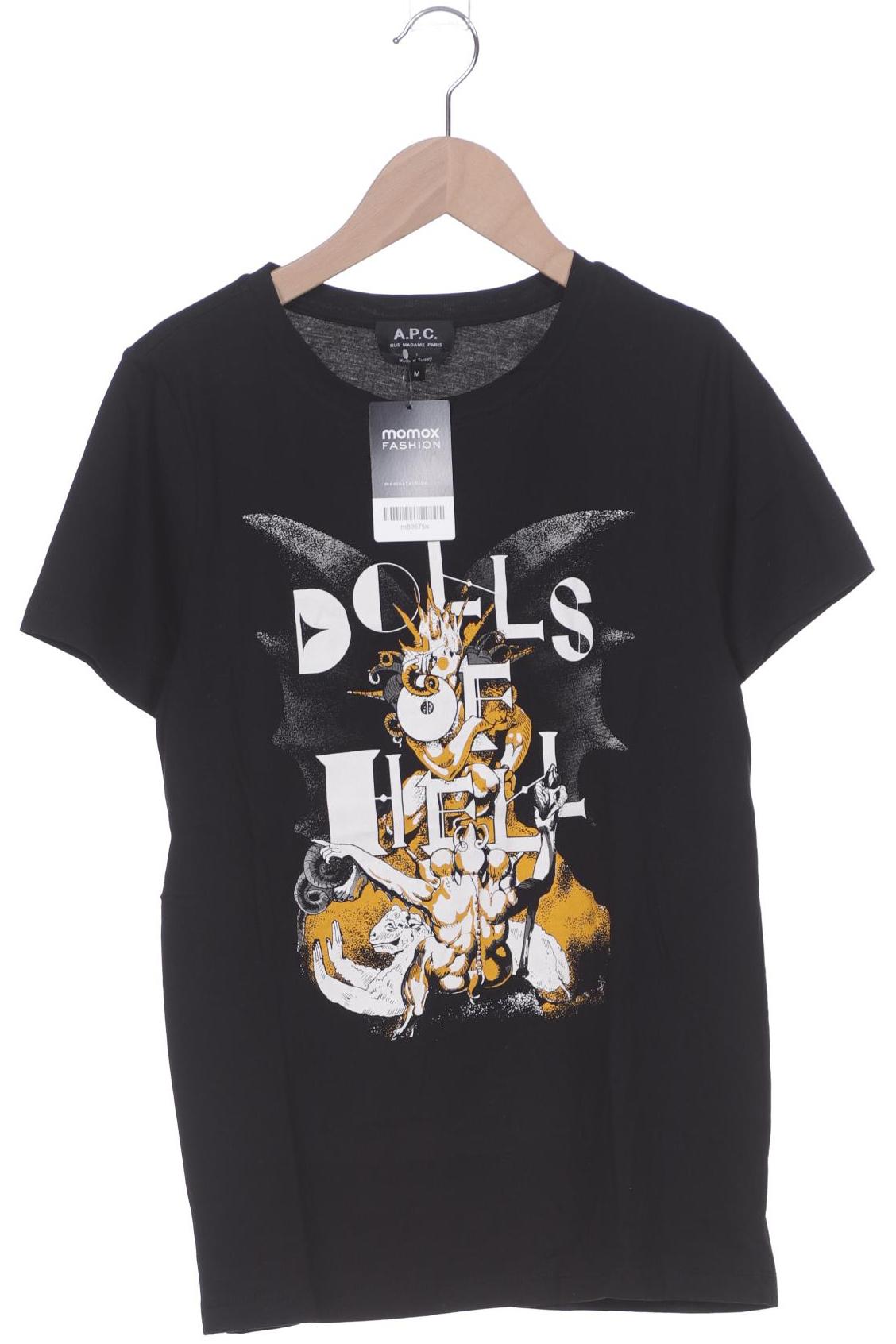 

A.p.c. Damen T-Shirt, schwarz, Gr. 38
