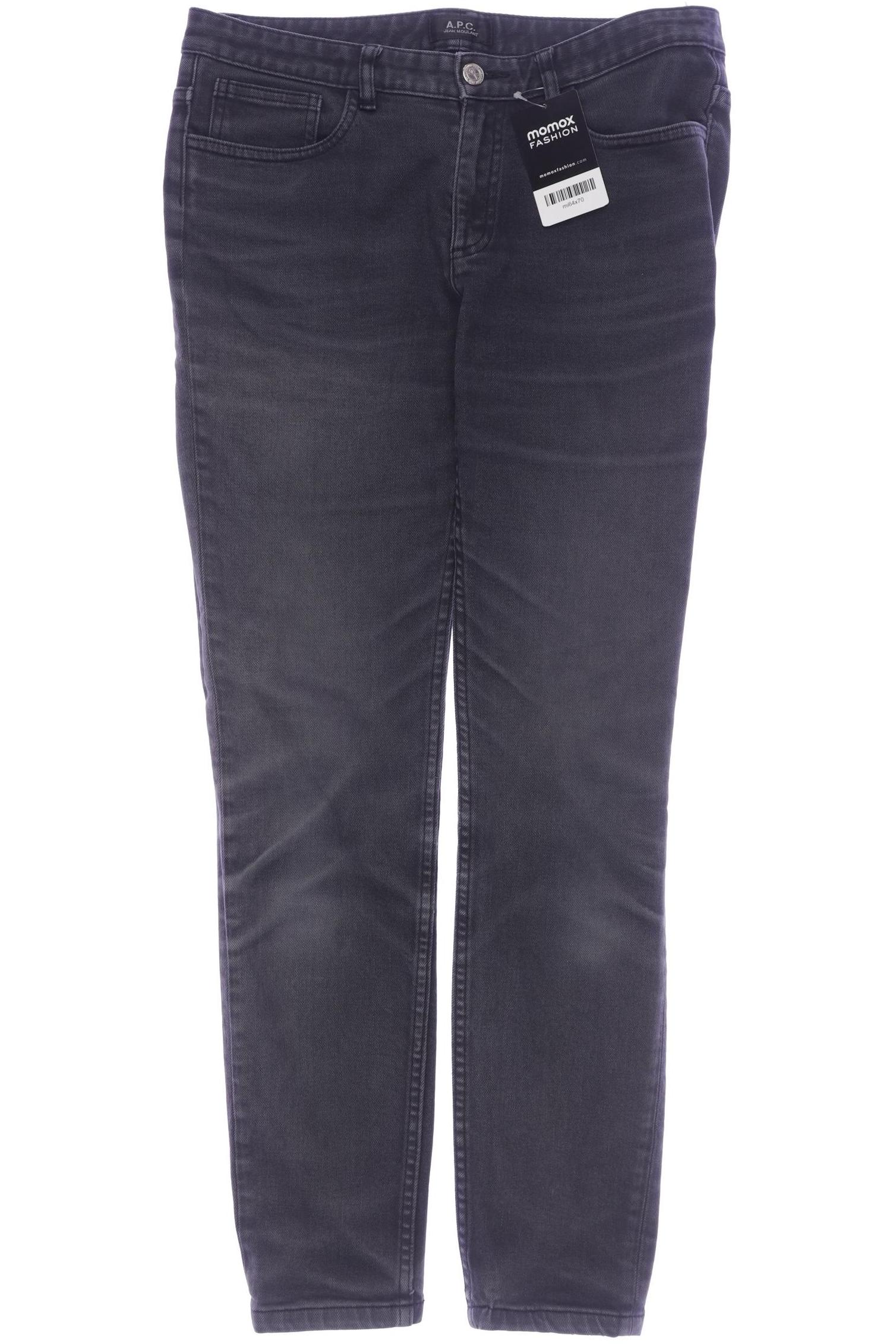 

A.p.c. Damen Jeans, grau, Gr. 28