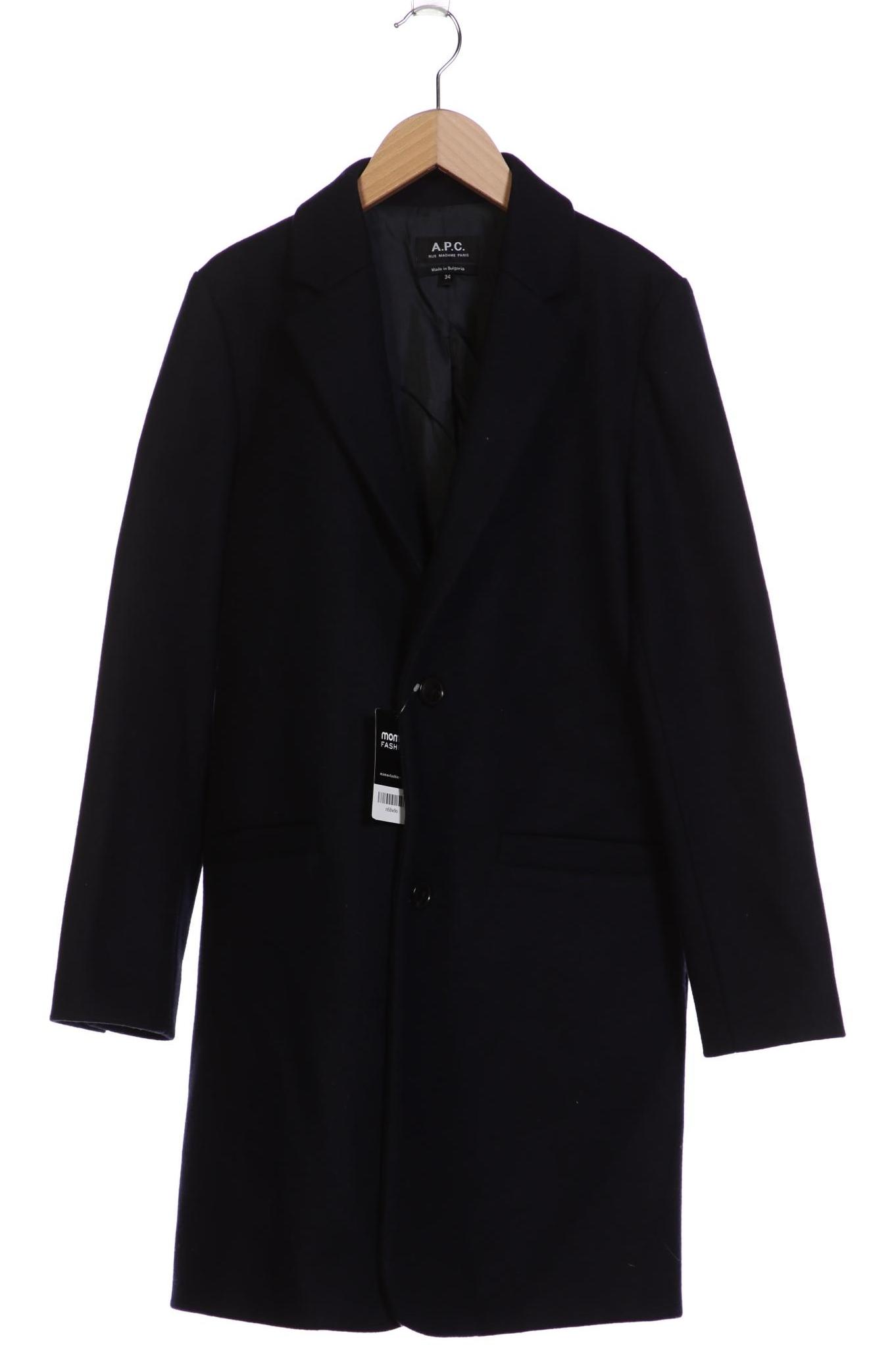 

A.p.c. Damen Mantel, marineblau, Gr. 34