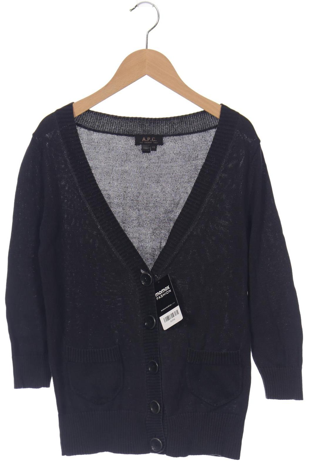 

A.p.c. Herren Strickjacke, schwarz, Gr. 44