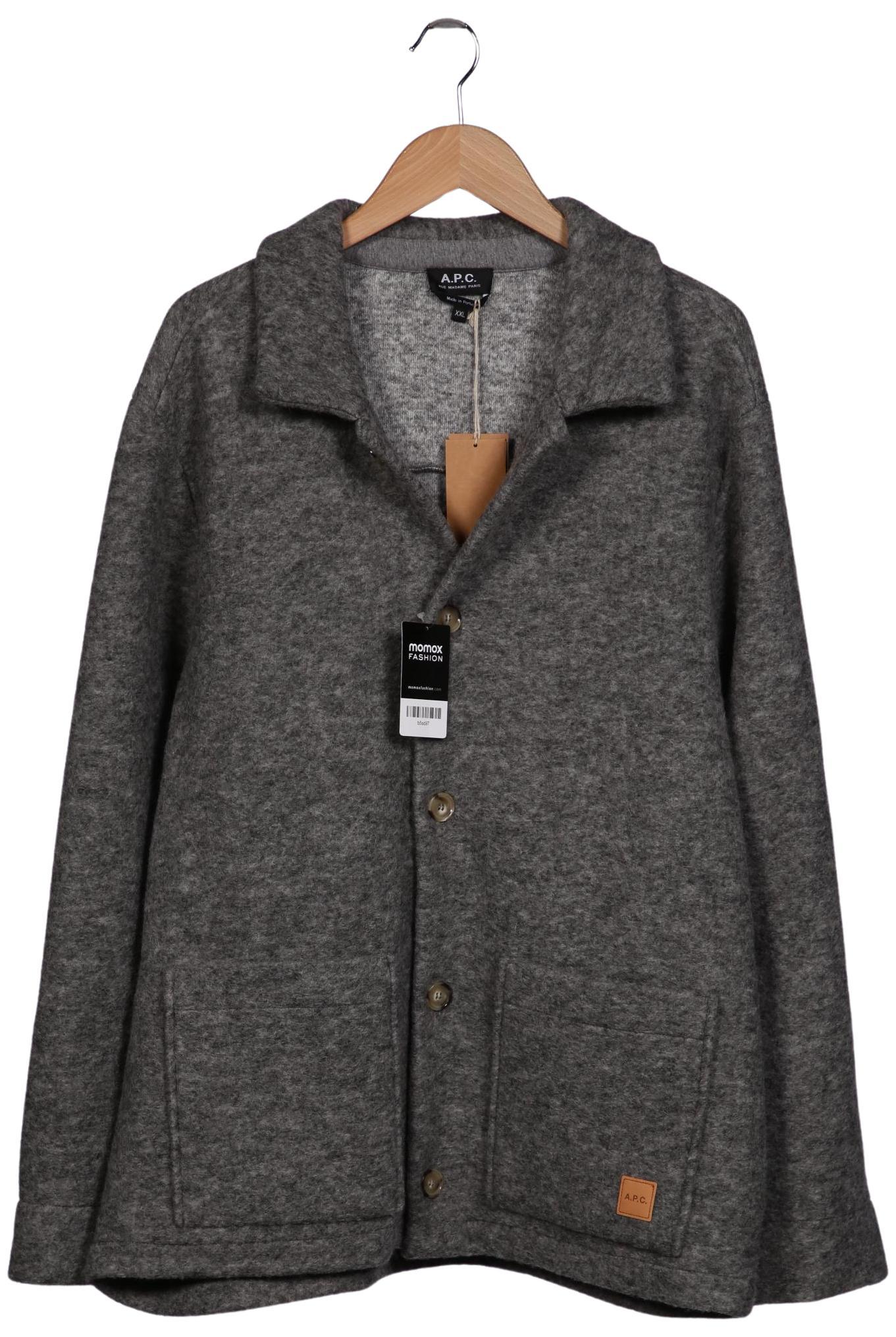 Thumbnail - A.p.c. Herren Jacke, grau, Gr. 56