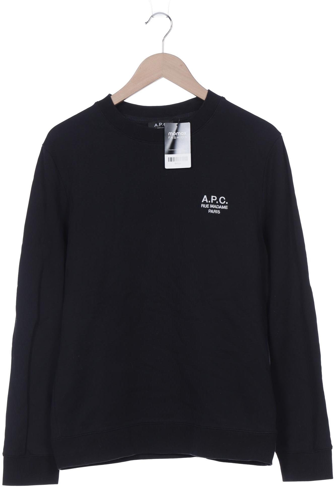 

A.p.c. Herren Sweatshirt, schwarz, Gr. 52