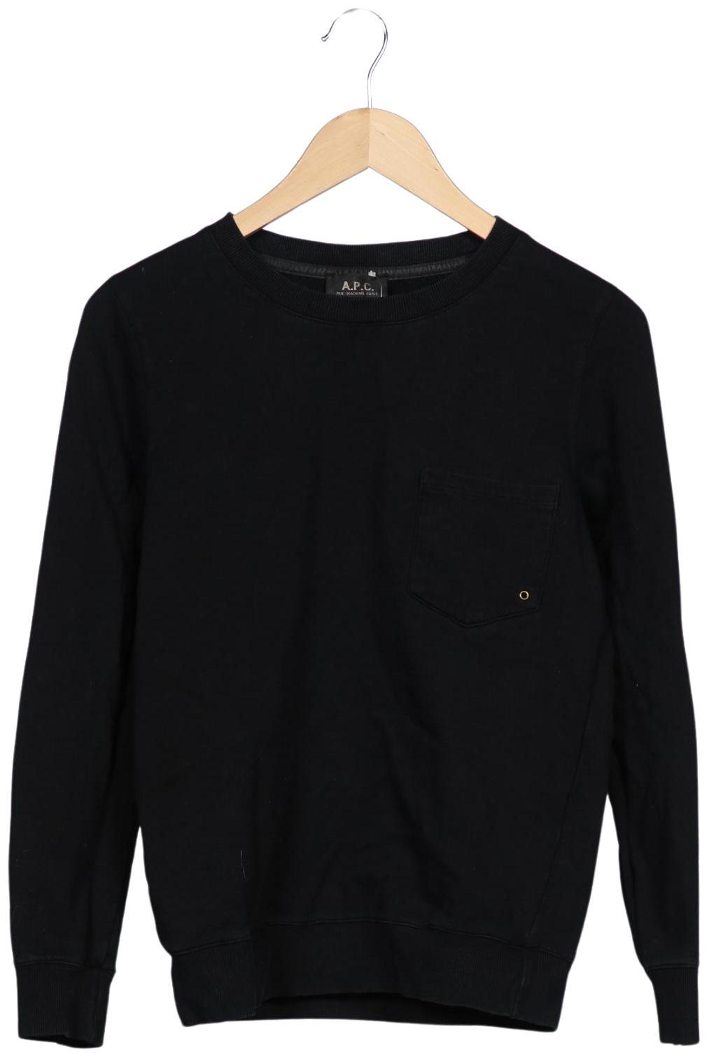 

A.p.c. Damen Sweatshirt, schwarz, Gr. 38