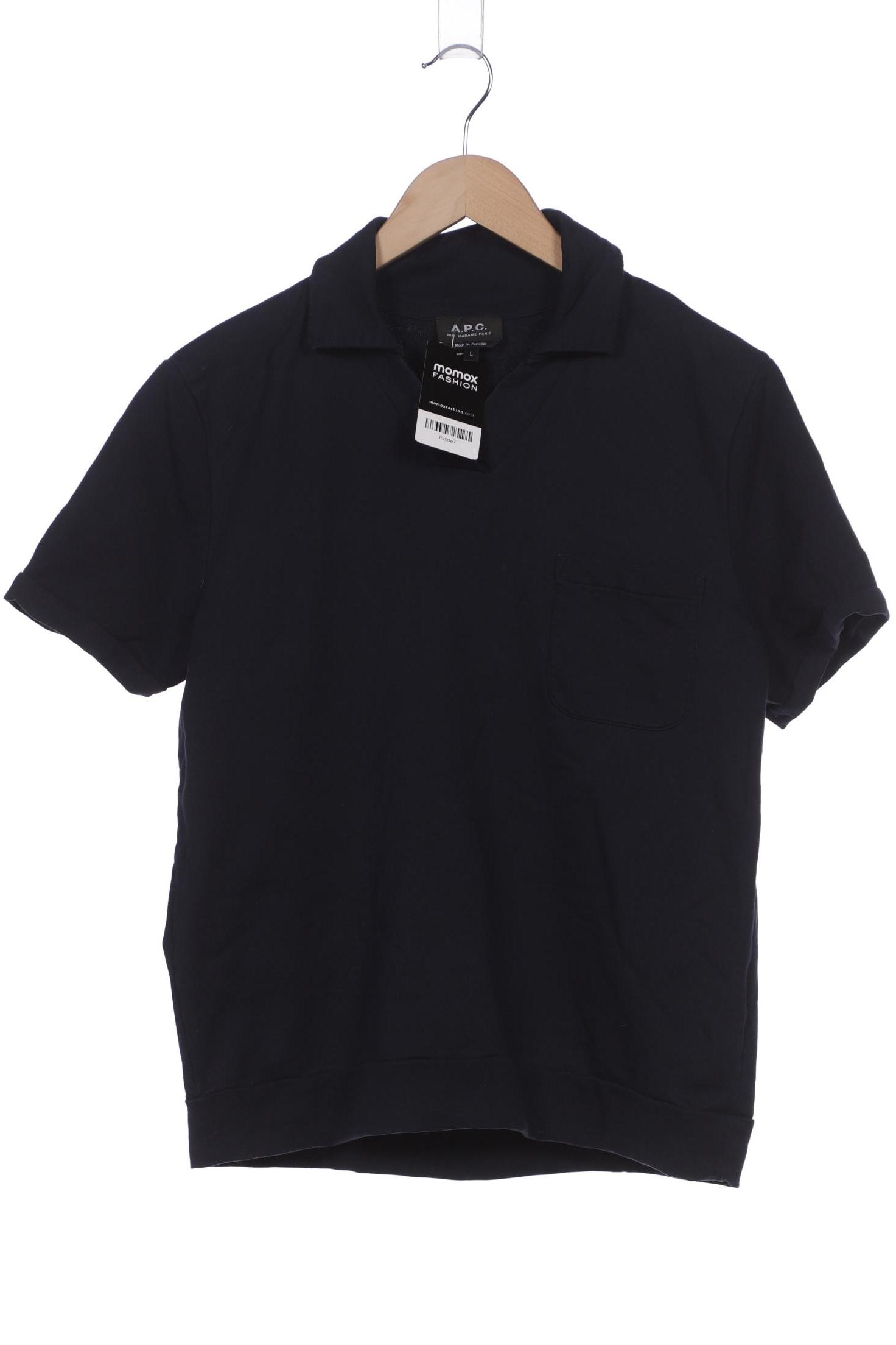 

A.p.c. Herren Poloshirt, marineblau, Gr. 52