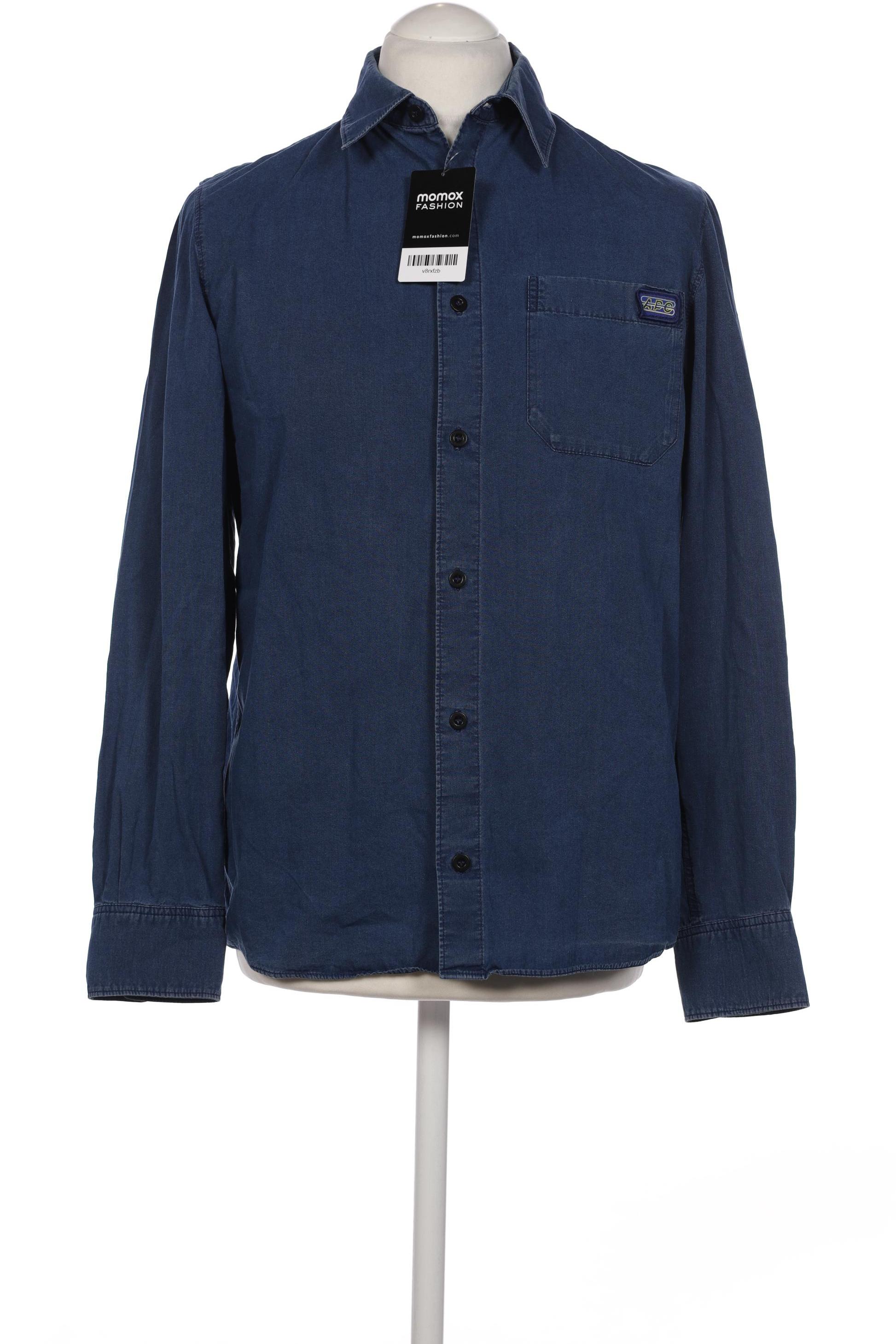 

A.p.c. Herren Hemd, marineblau, Gr. 46