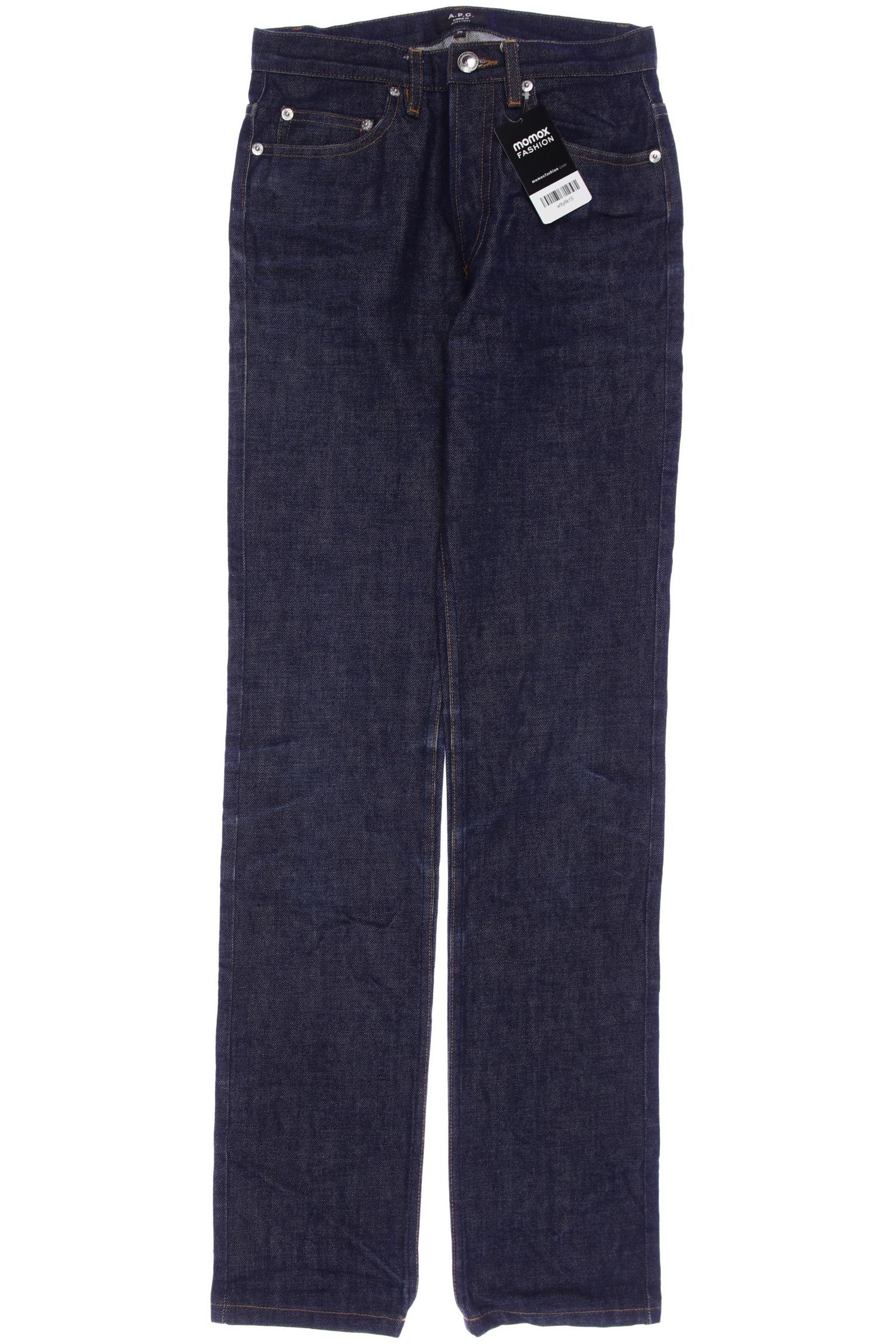 

A.p.c. Herren Jeans, marineblau, Gr. 26
