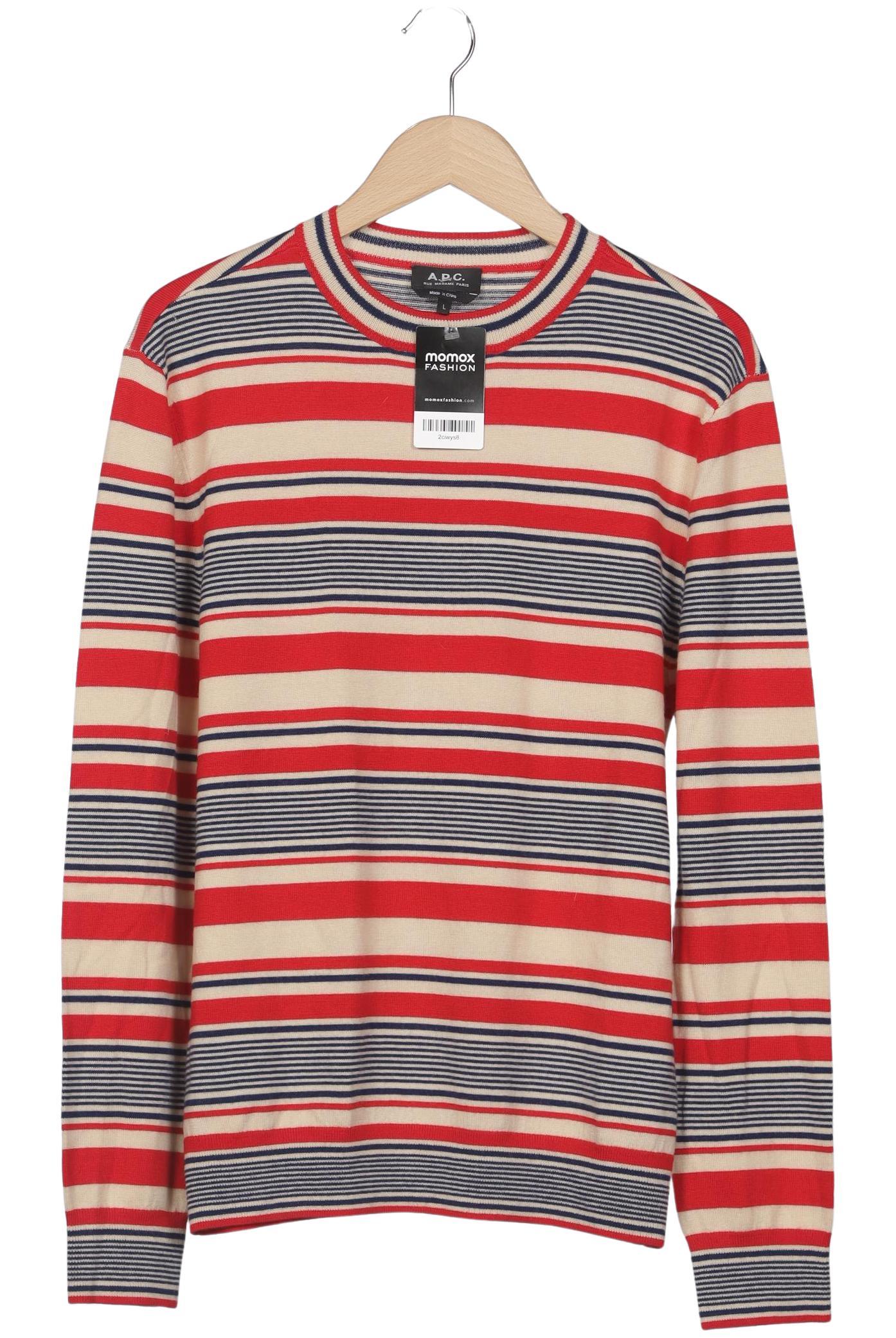 

A.p.c. Herren Pullover, mehrfarbig, Gr. 52